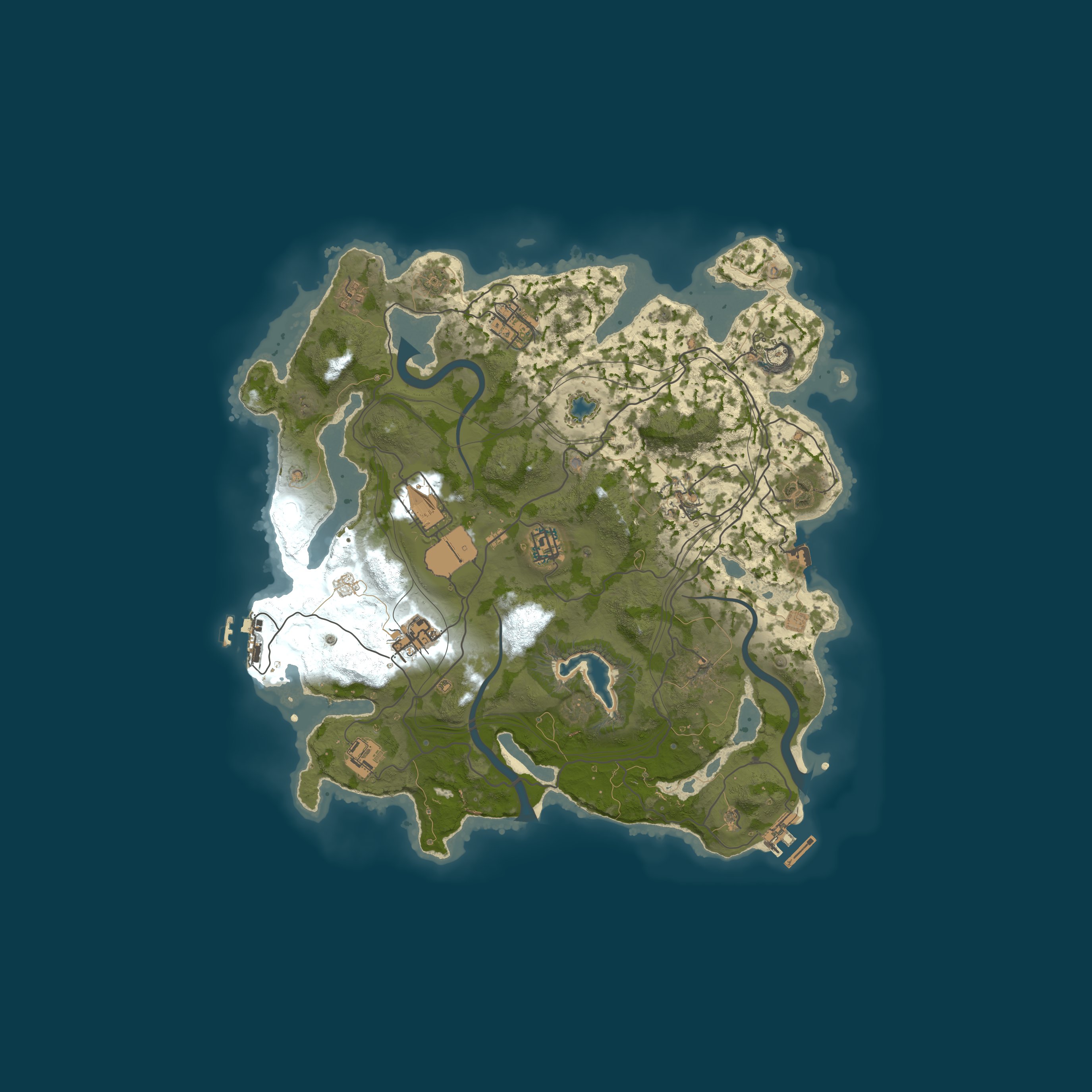 Repulsion Generation, size 3500, seed 47829