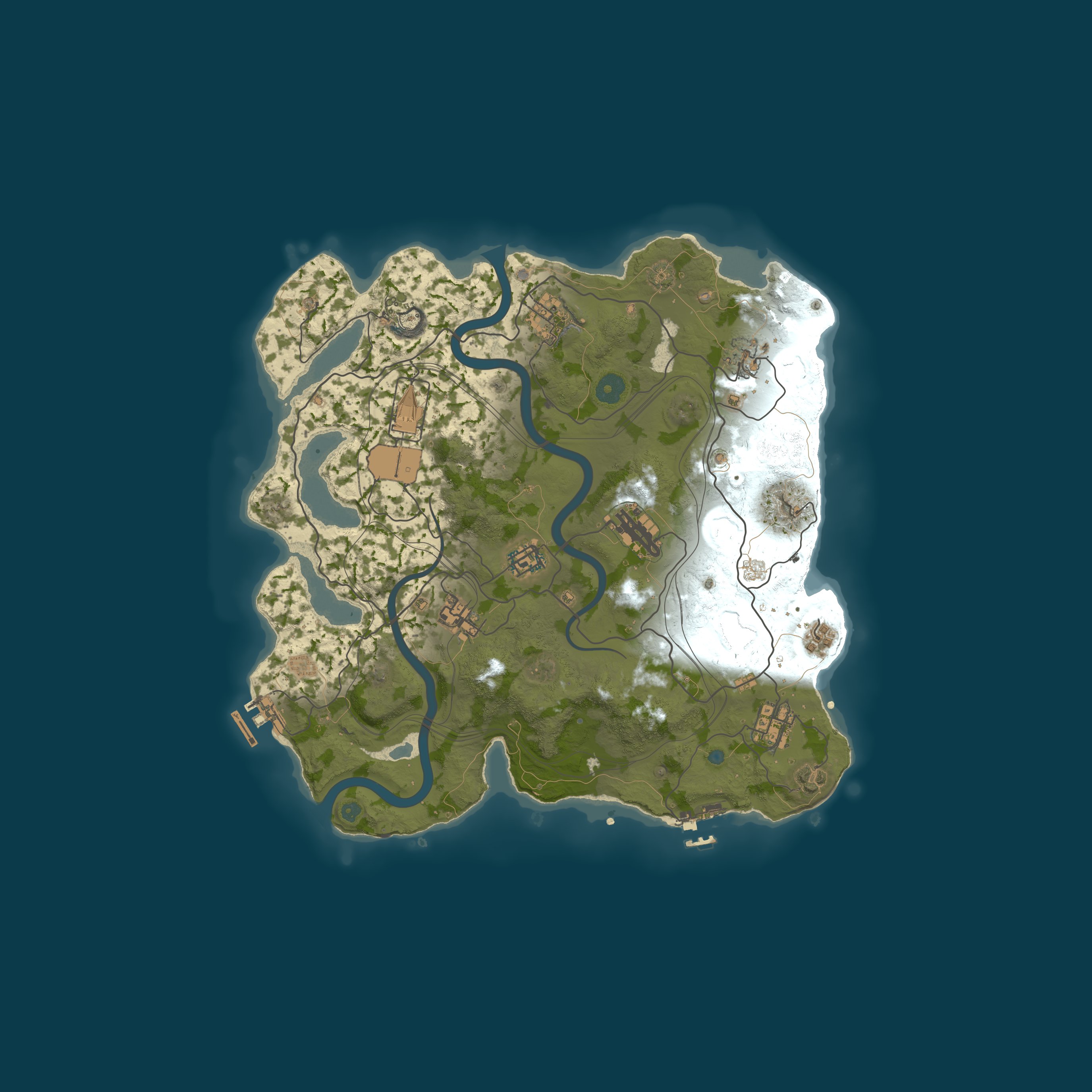 Map for ⦿【ICEFUSE】20X Phoenix (NoBP|PVP|Shop|MyMini|5X WIPED)