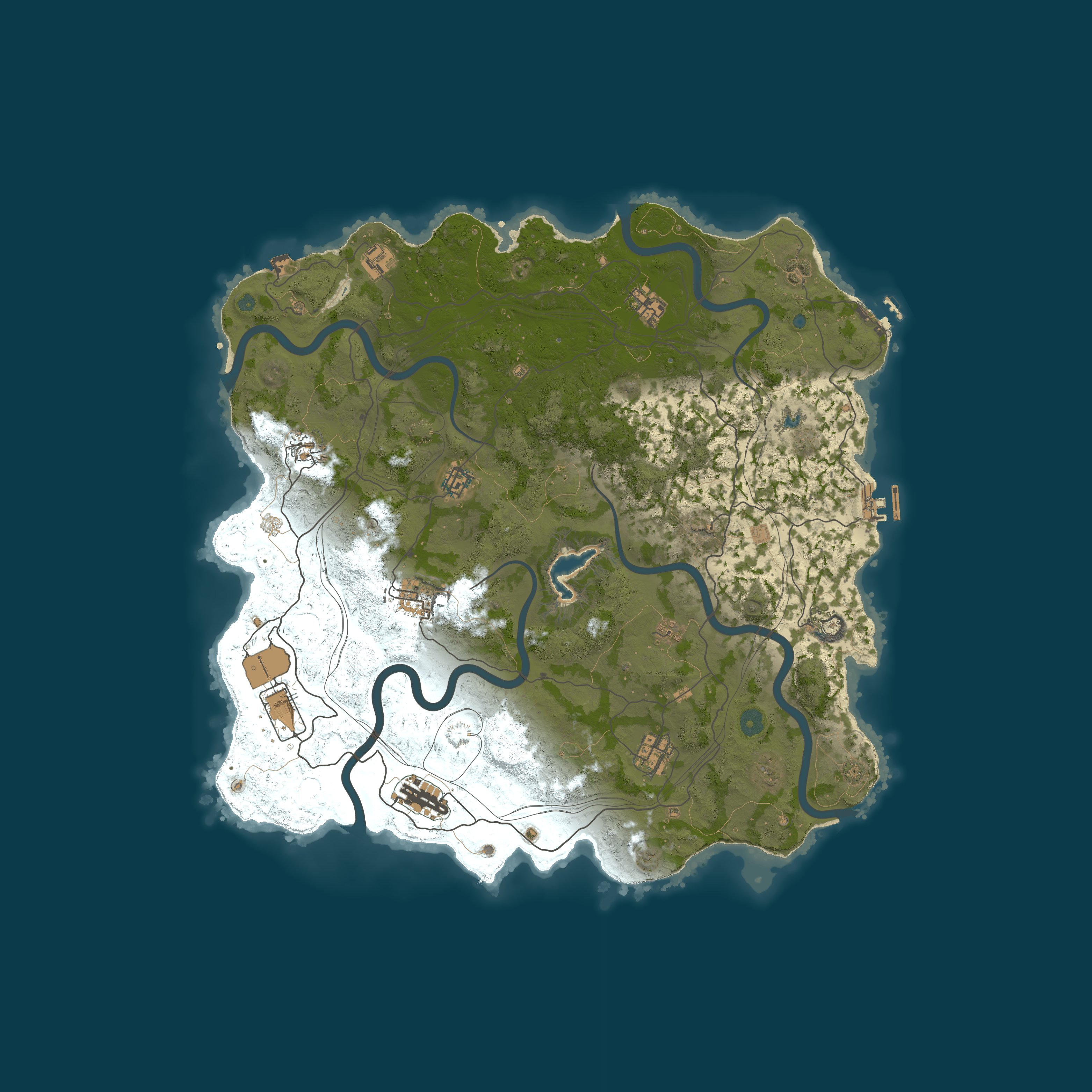 Map for [US] Rustovia - 2x Solo/Duo
