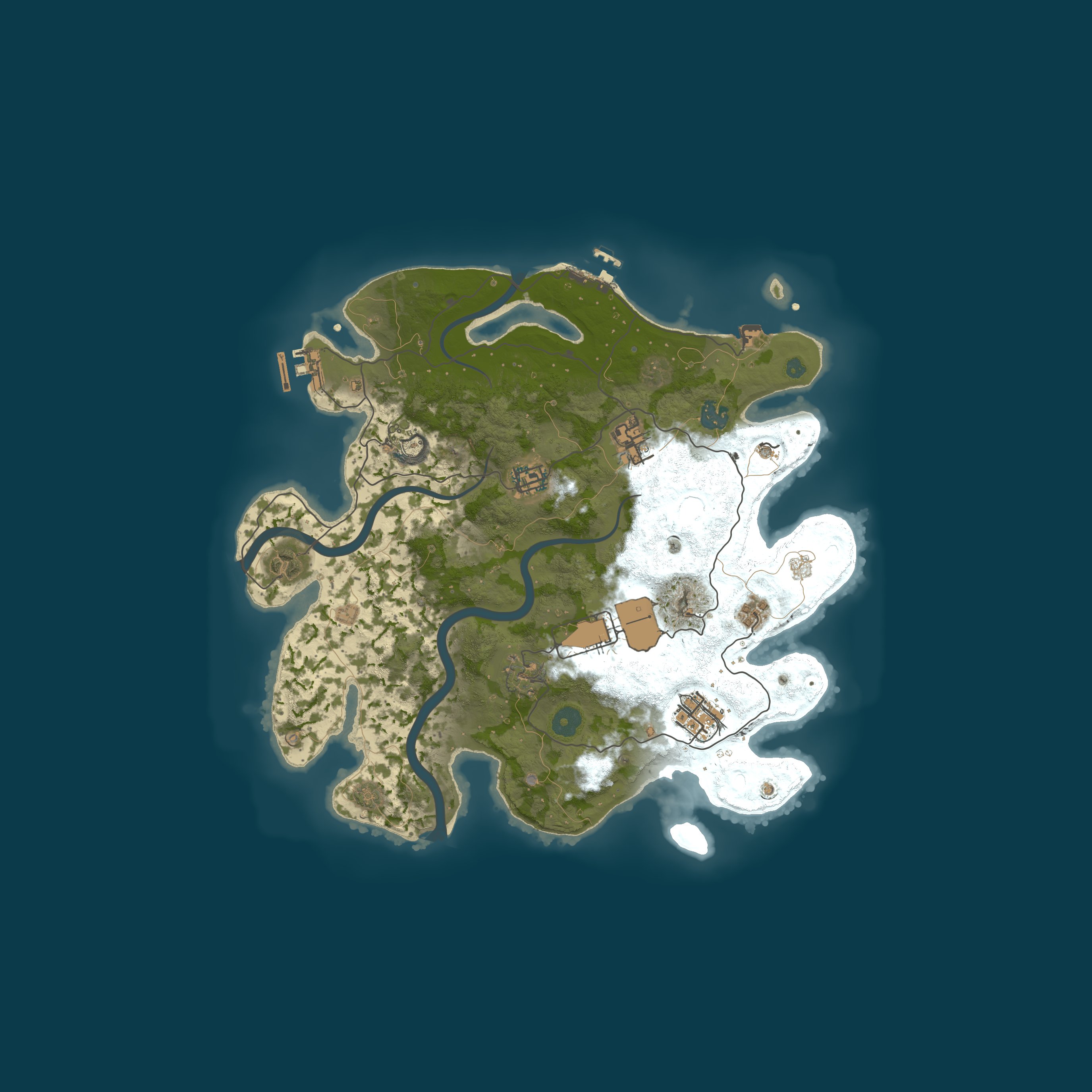 Карта сервера