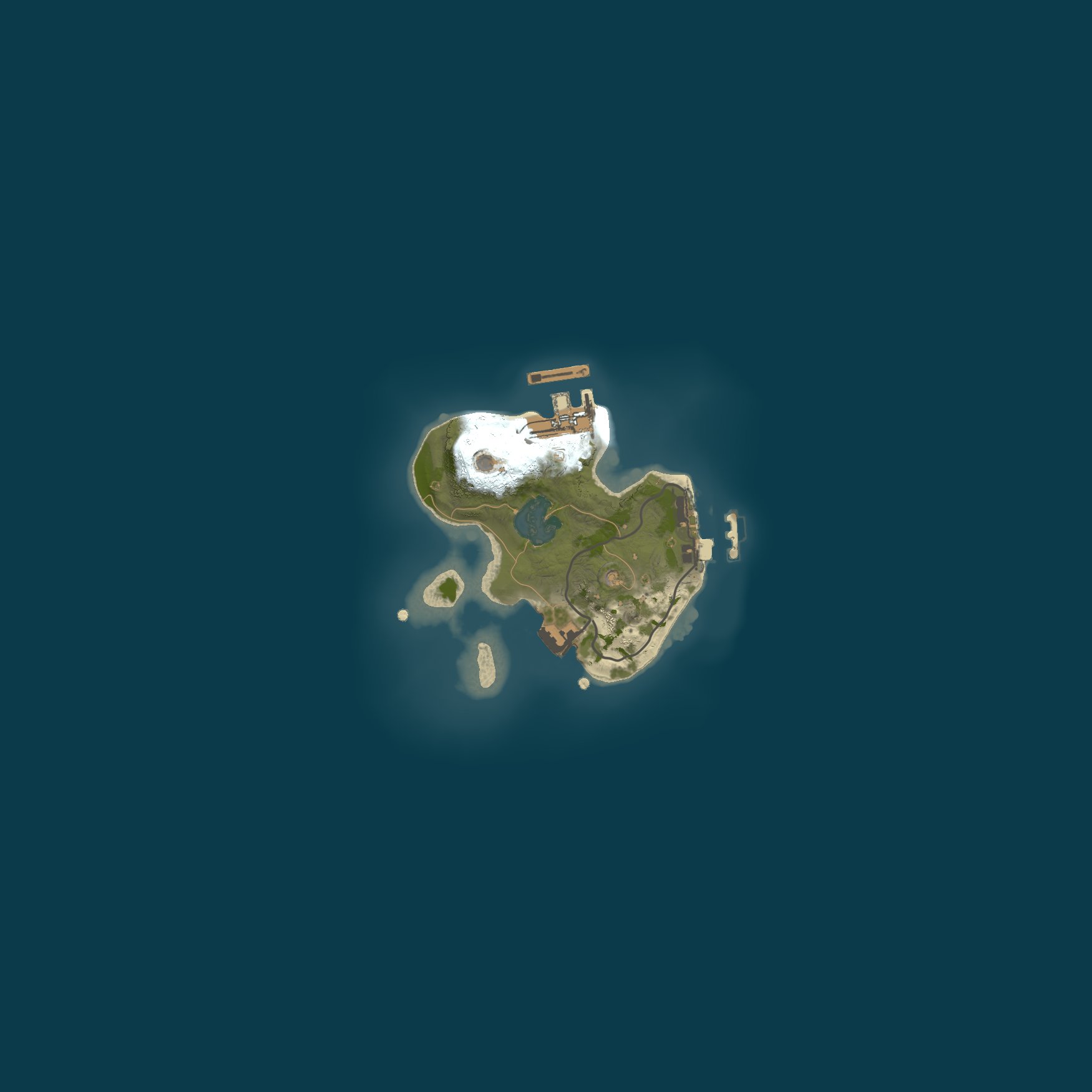 Procedural Map, size 1500, seed 525375309