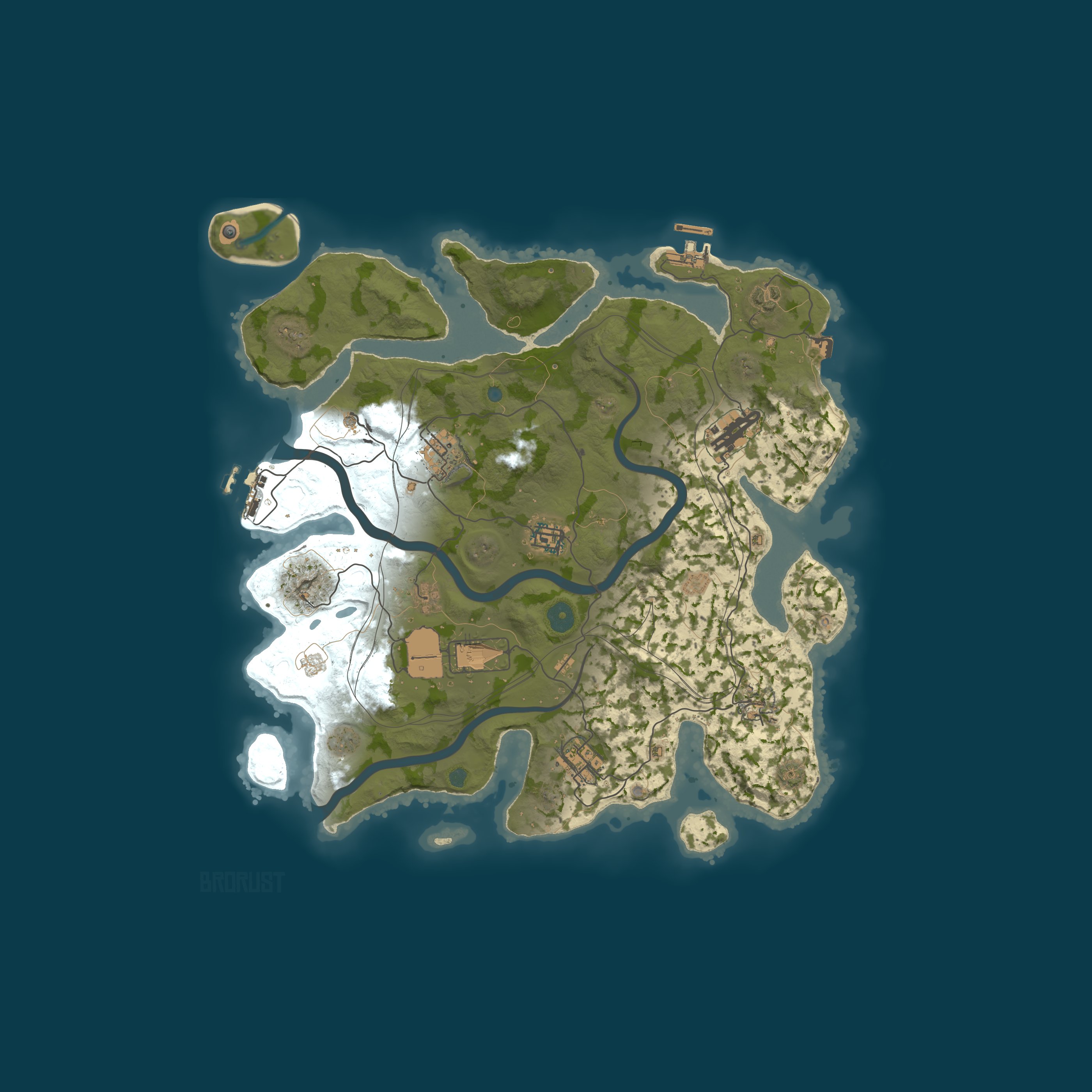 Map for BR TEST CLOSED