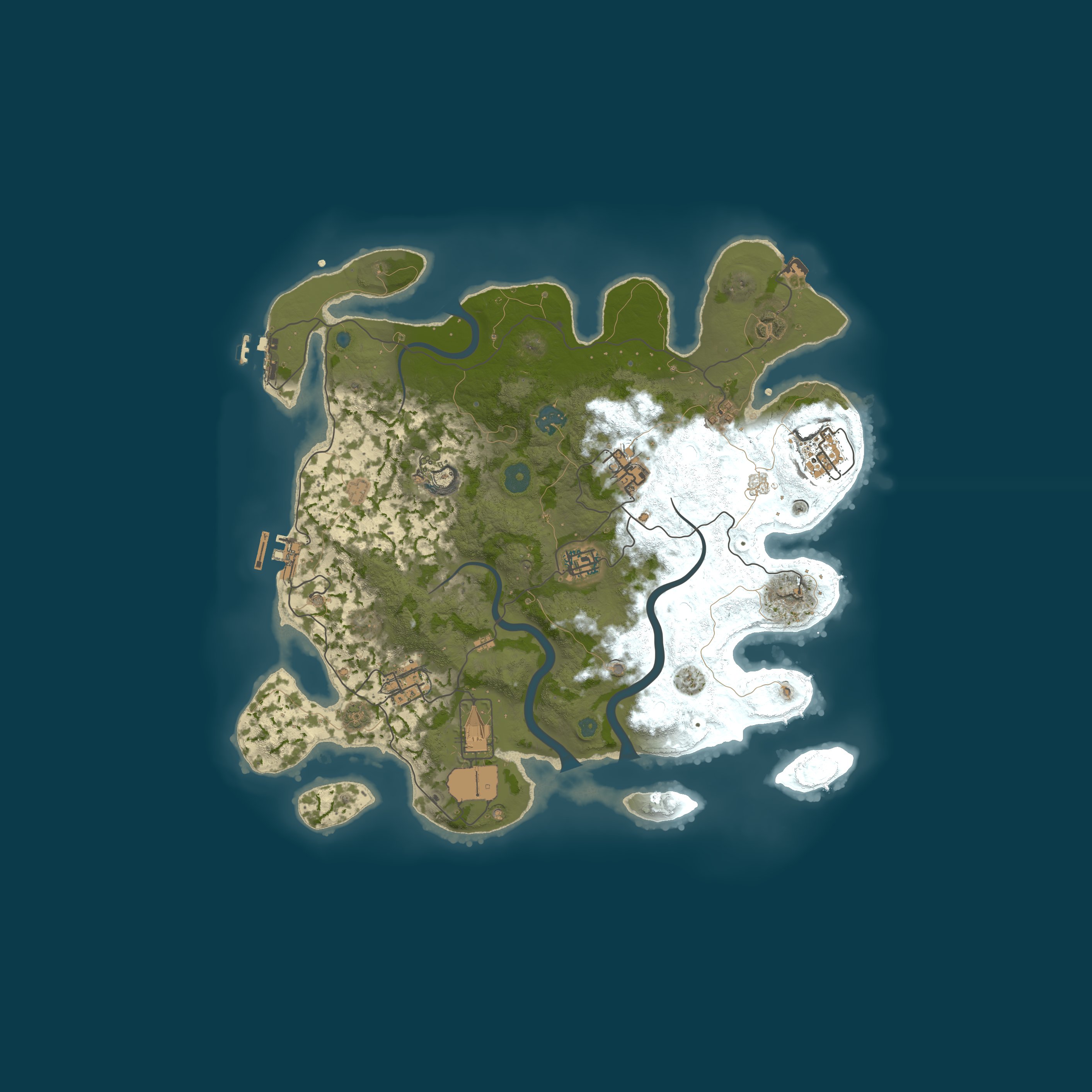 Map for BasicRust - Solo/Duo | Weekly | Mondays | 22/06 22.06