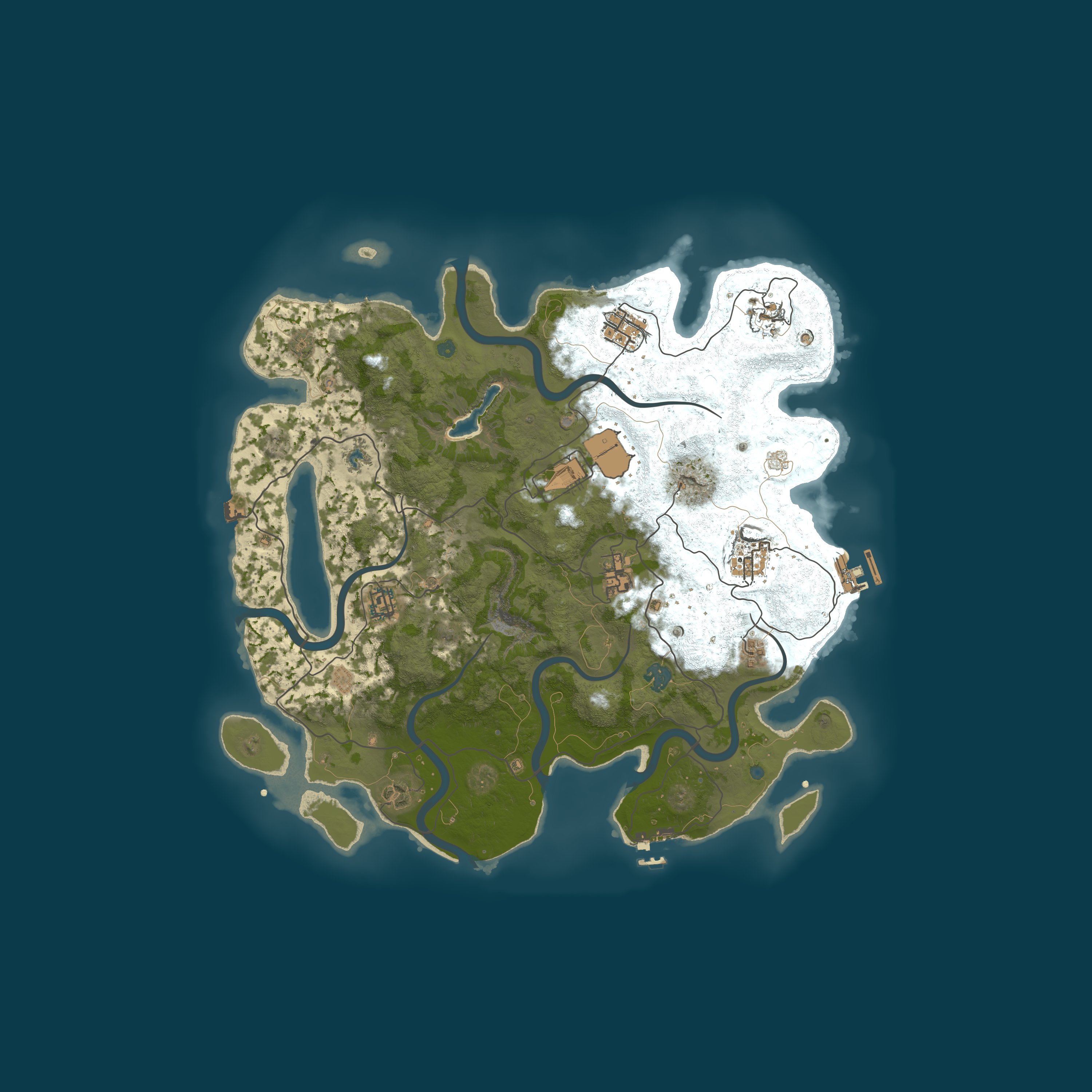 Map for TRUFOLAND HARDCORE PVP / [ESP/LATAM/EU] / VANILLA EN PRUEBAS