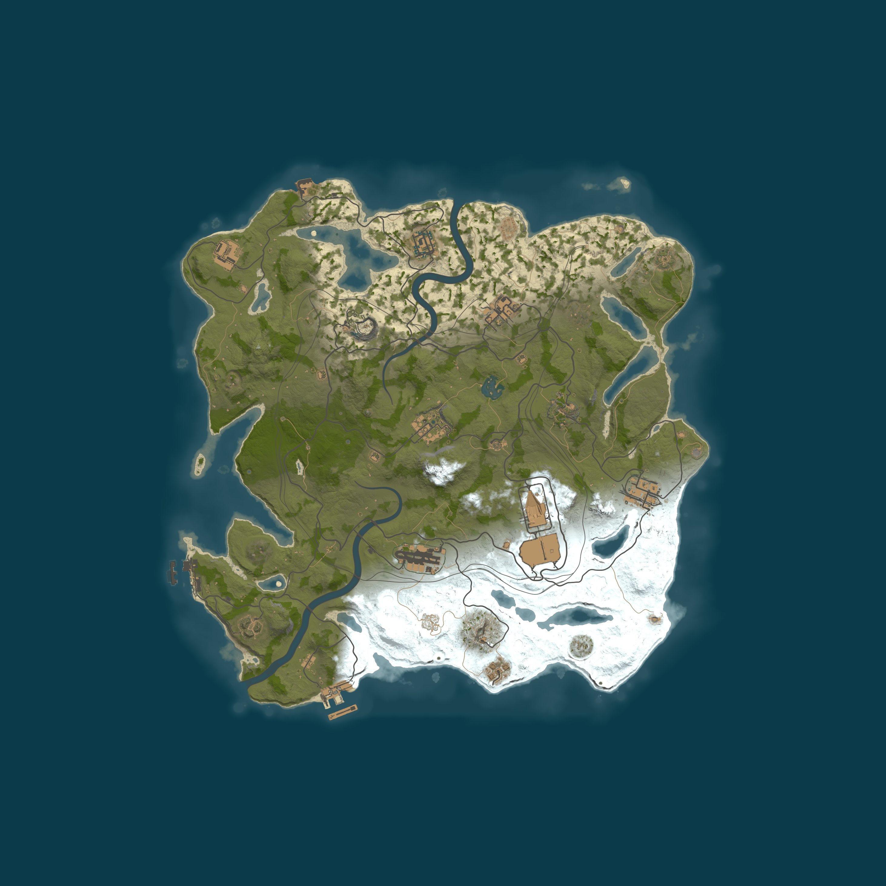 Rust map 3850/1337
