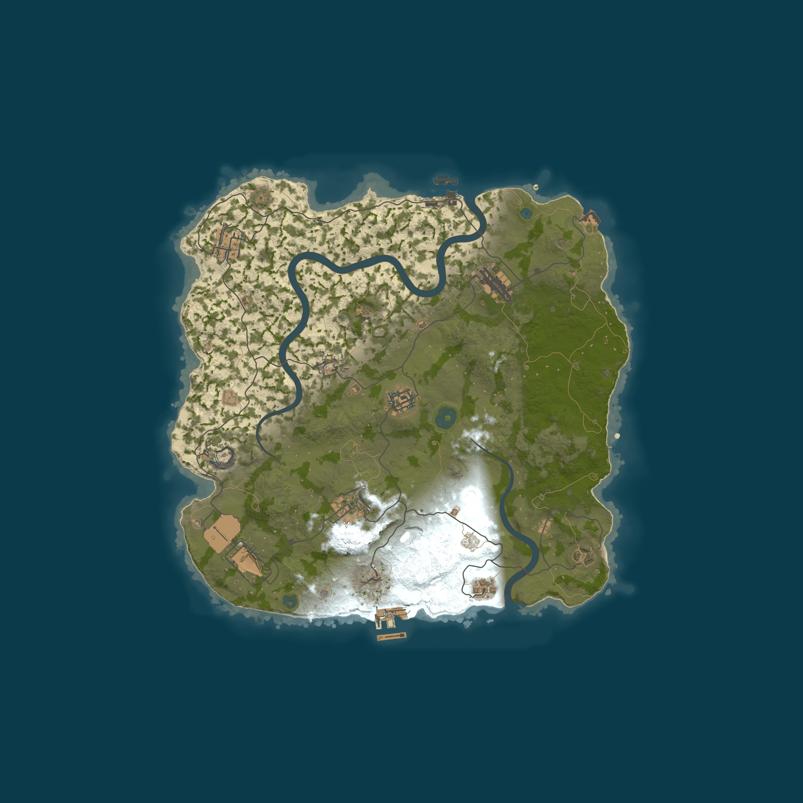 Rust map 3500/1337