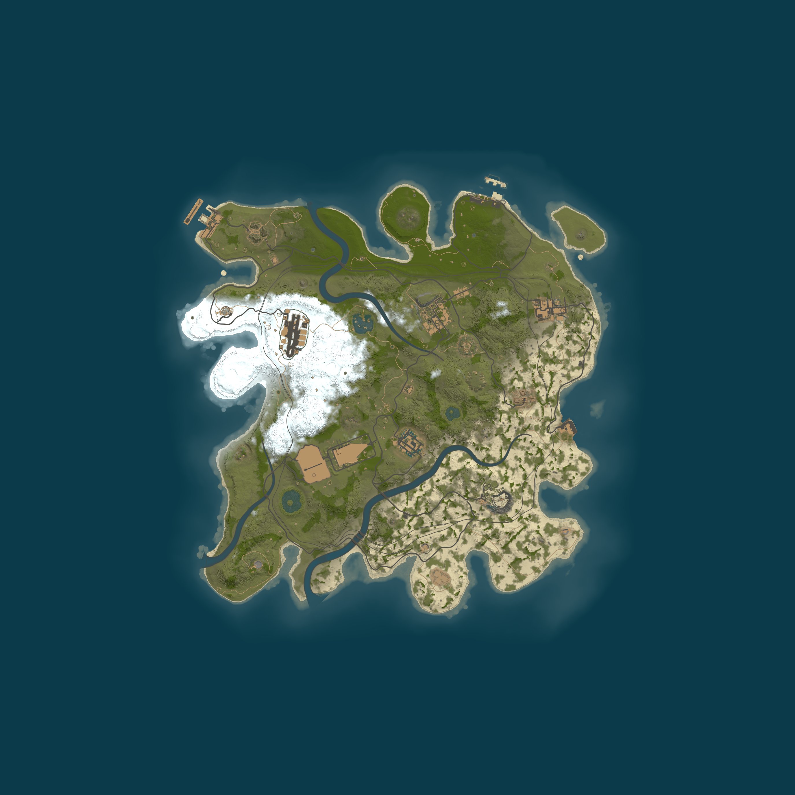 Map for RAID ME RUST | [MAX5 | X2.5 | WEEKLY | ARENA | KIT | TP]