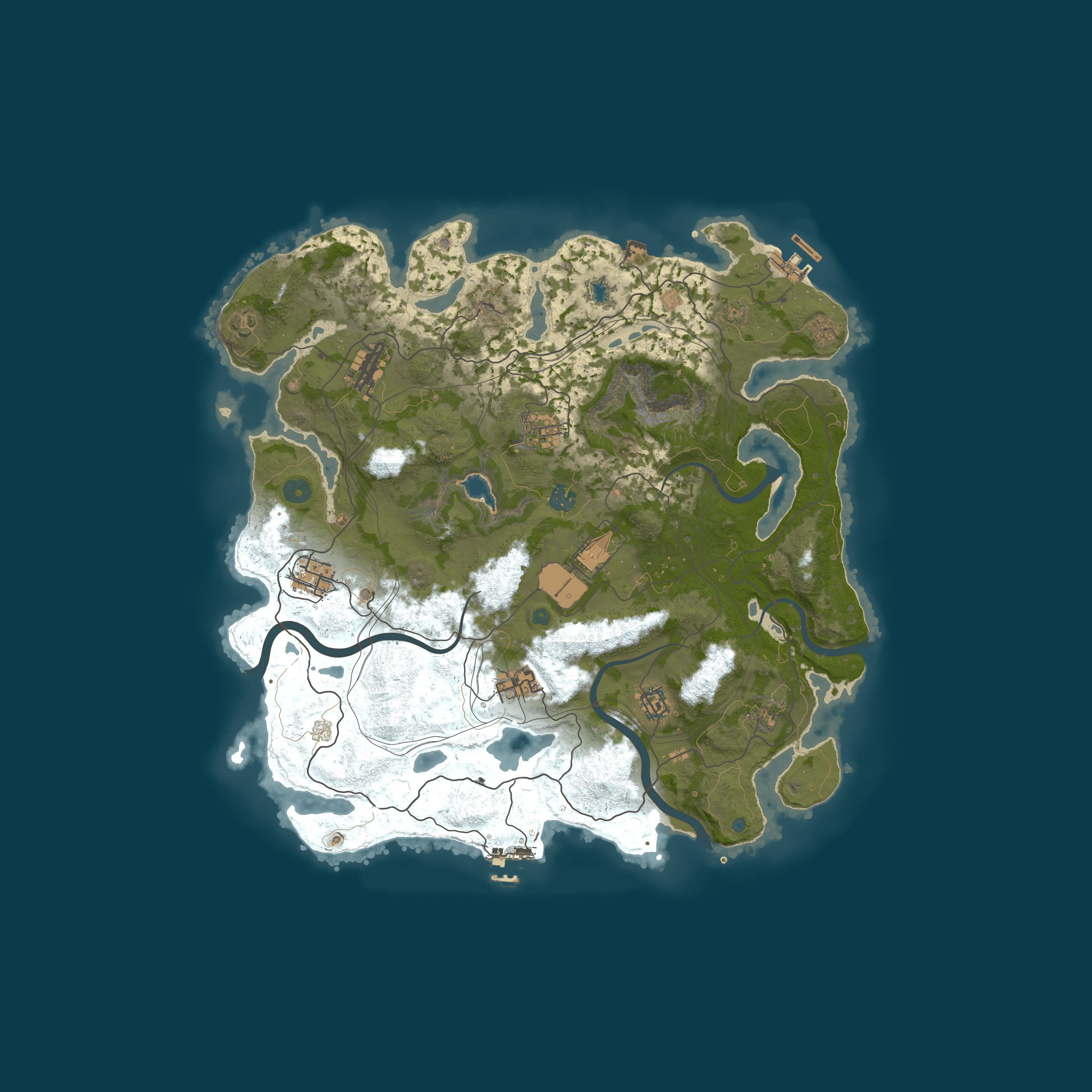 Map for Rust4Noobs | Solo/Duo | Vanilla+ 2x Monthly | No BP Wipe