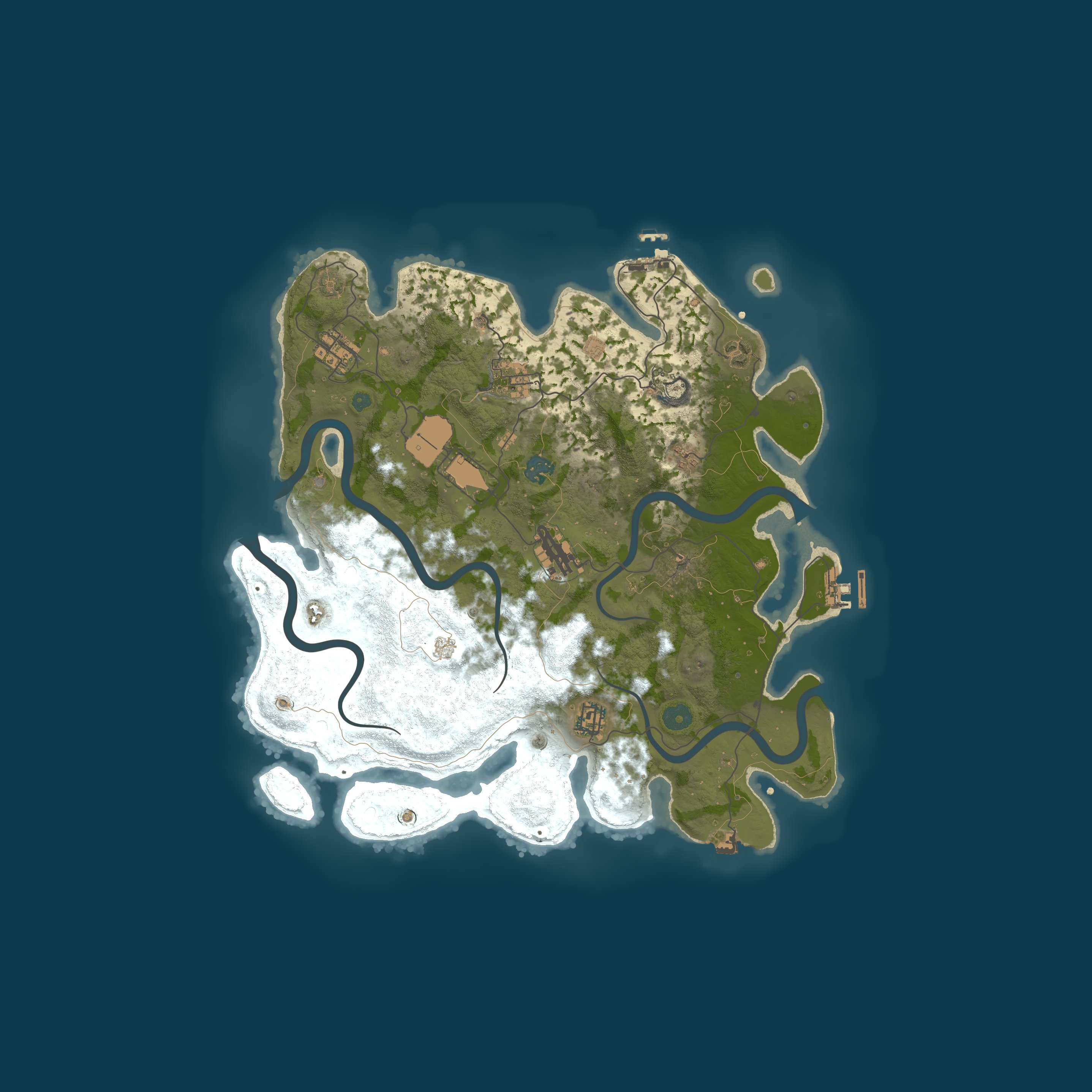 Карта сервера