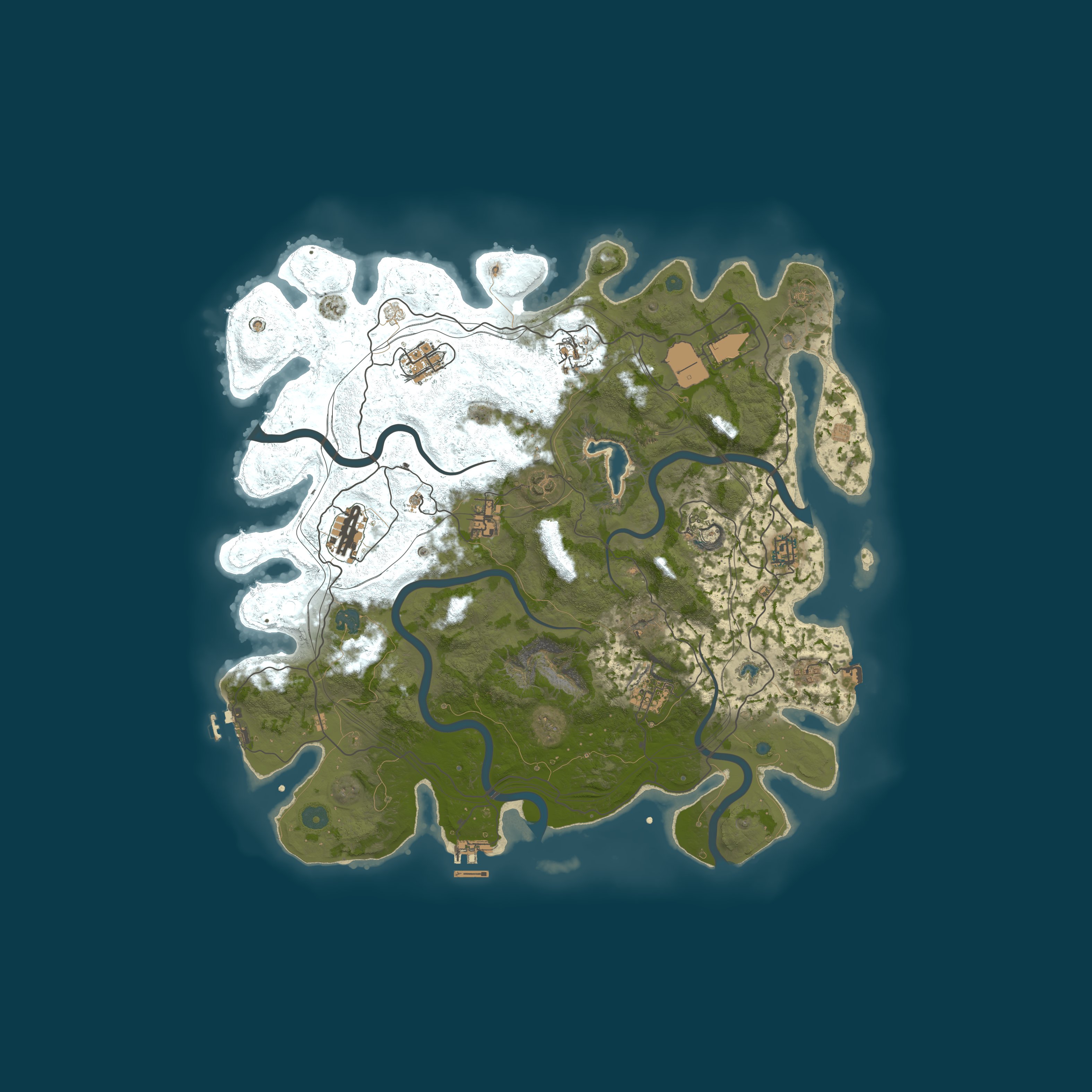 Карта сервера