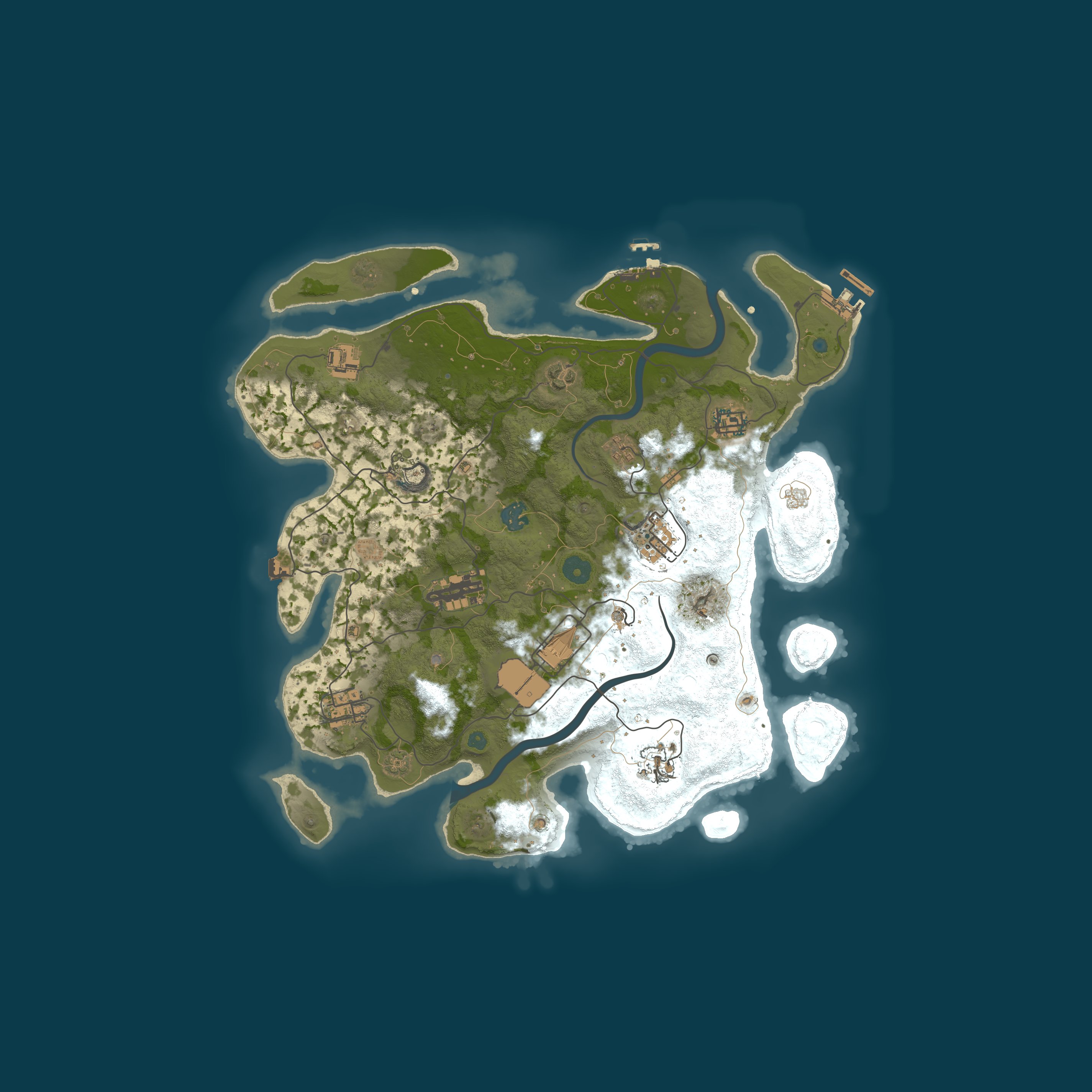 Карта сервера
