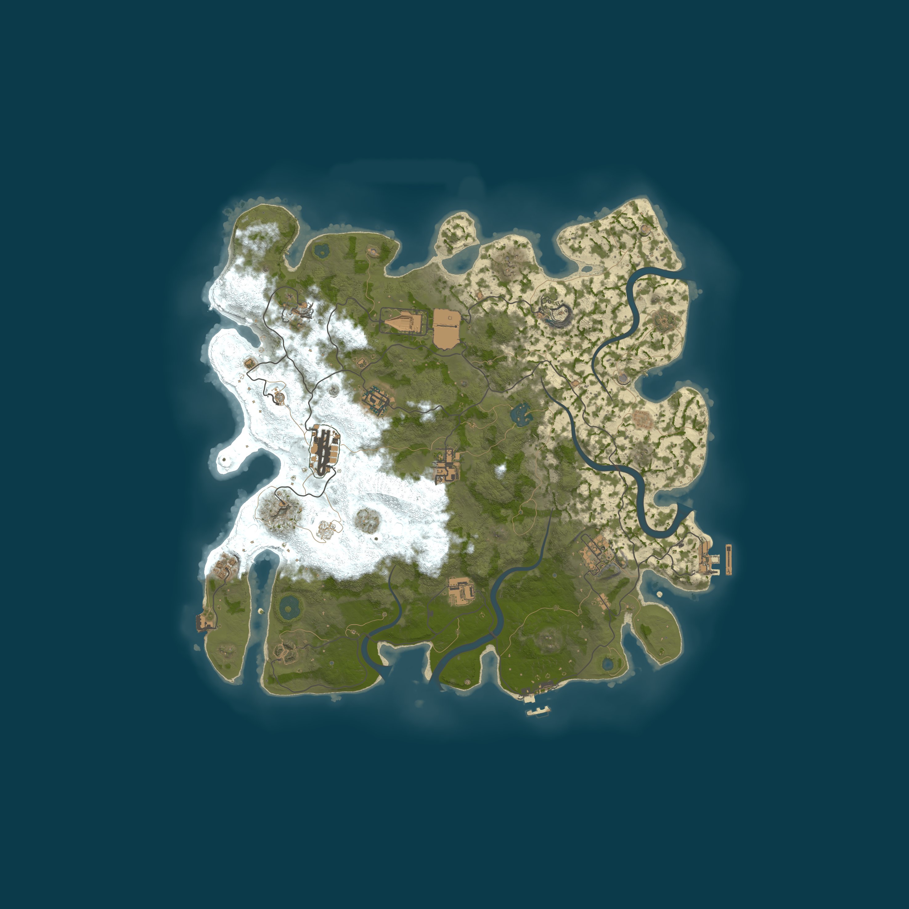 Rust map 3900/70707