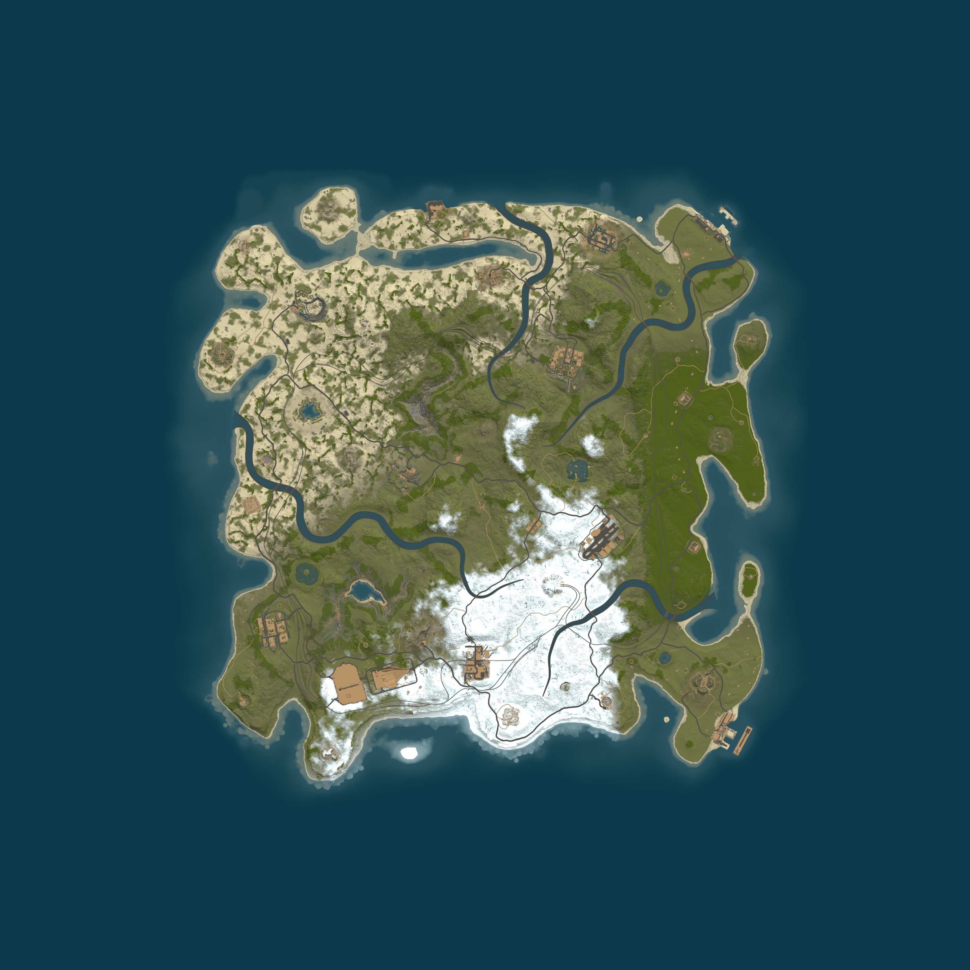 Map for #5[坚果]2X Solo/独狼/萌新/养老/月清