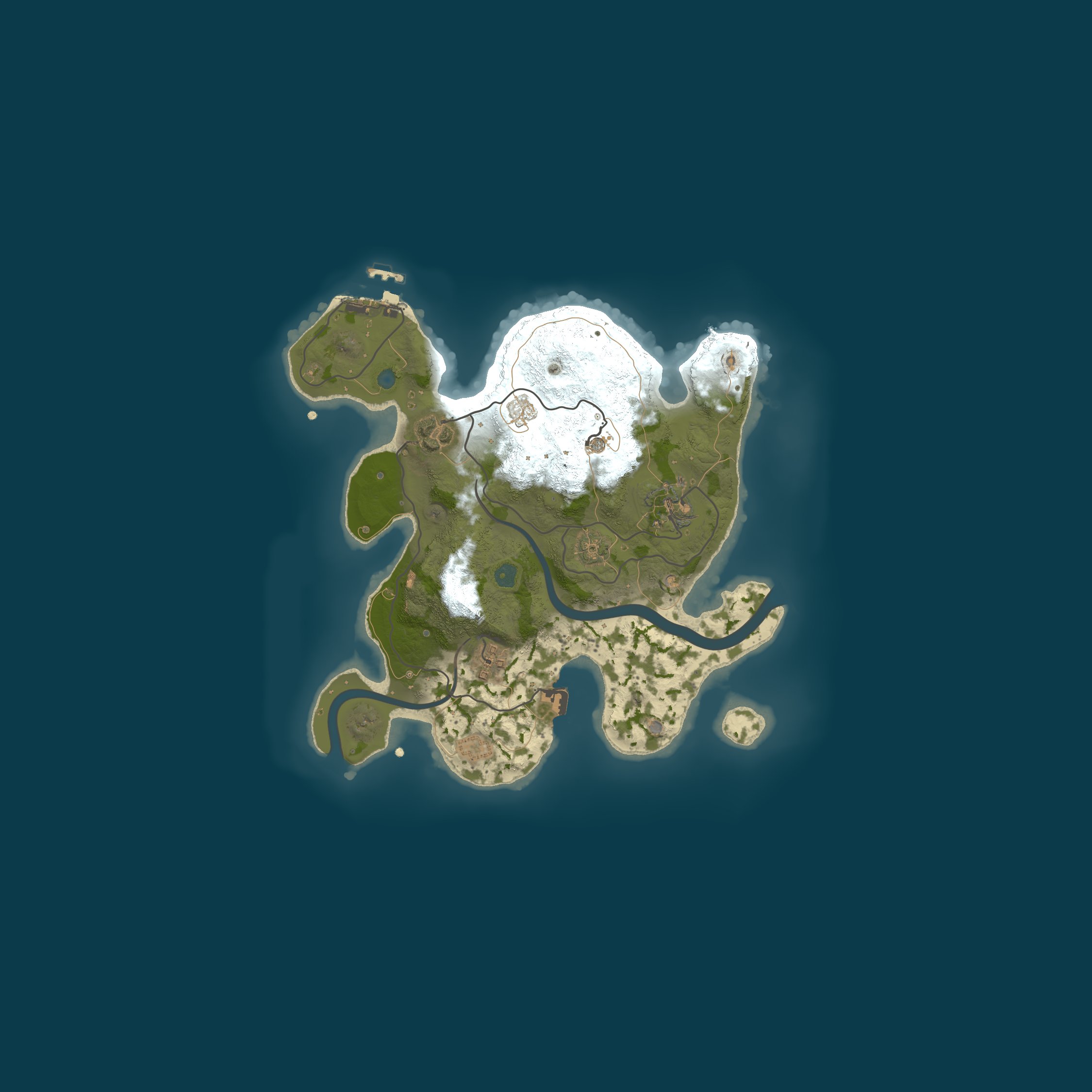 Rust map 2500/1