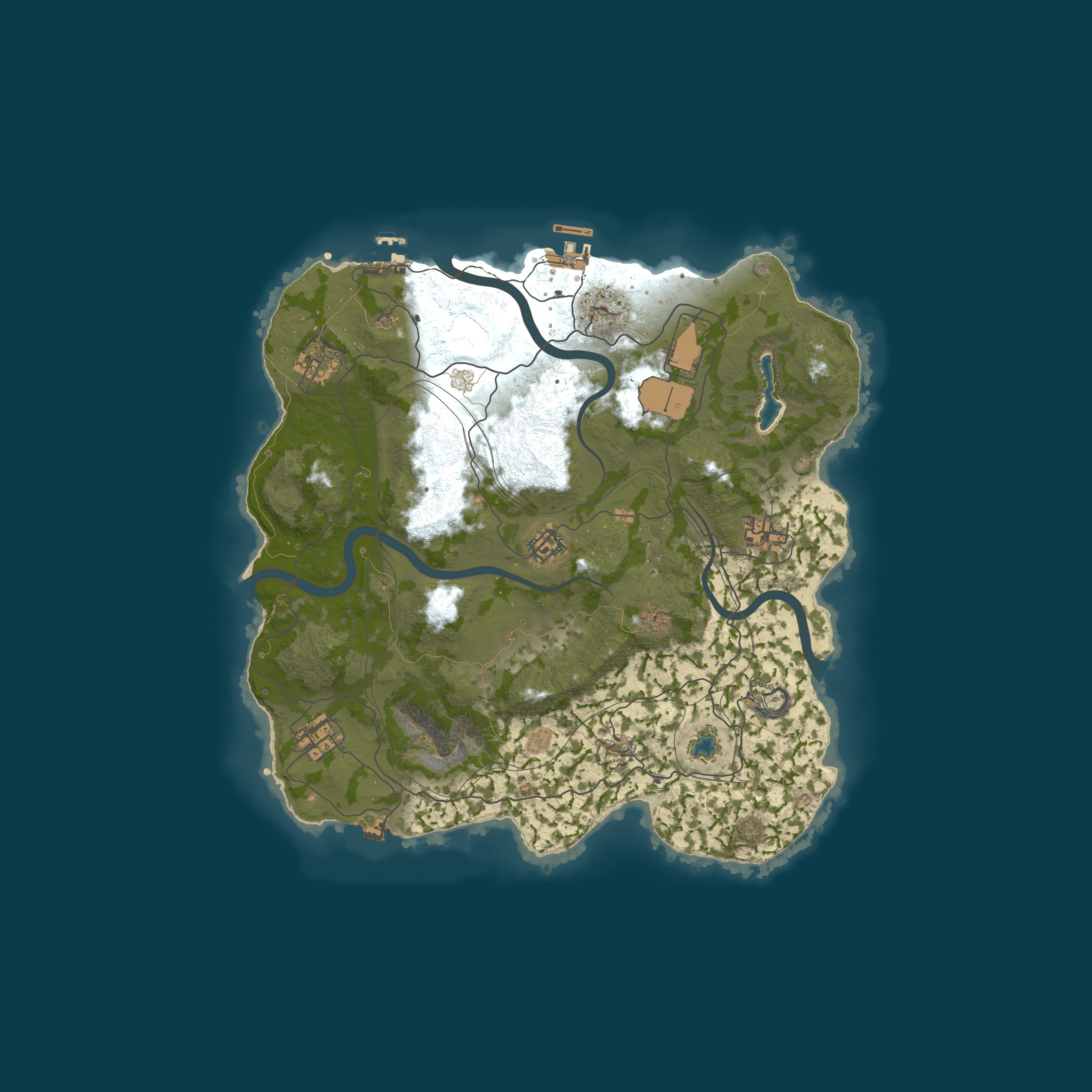 Карта сервера