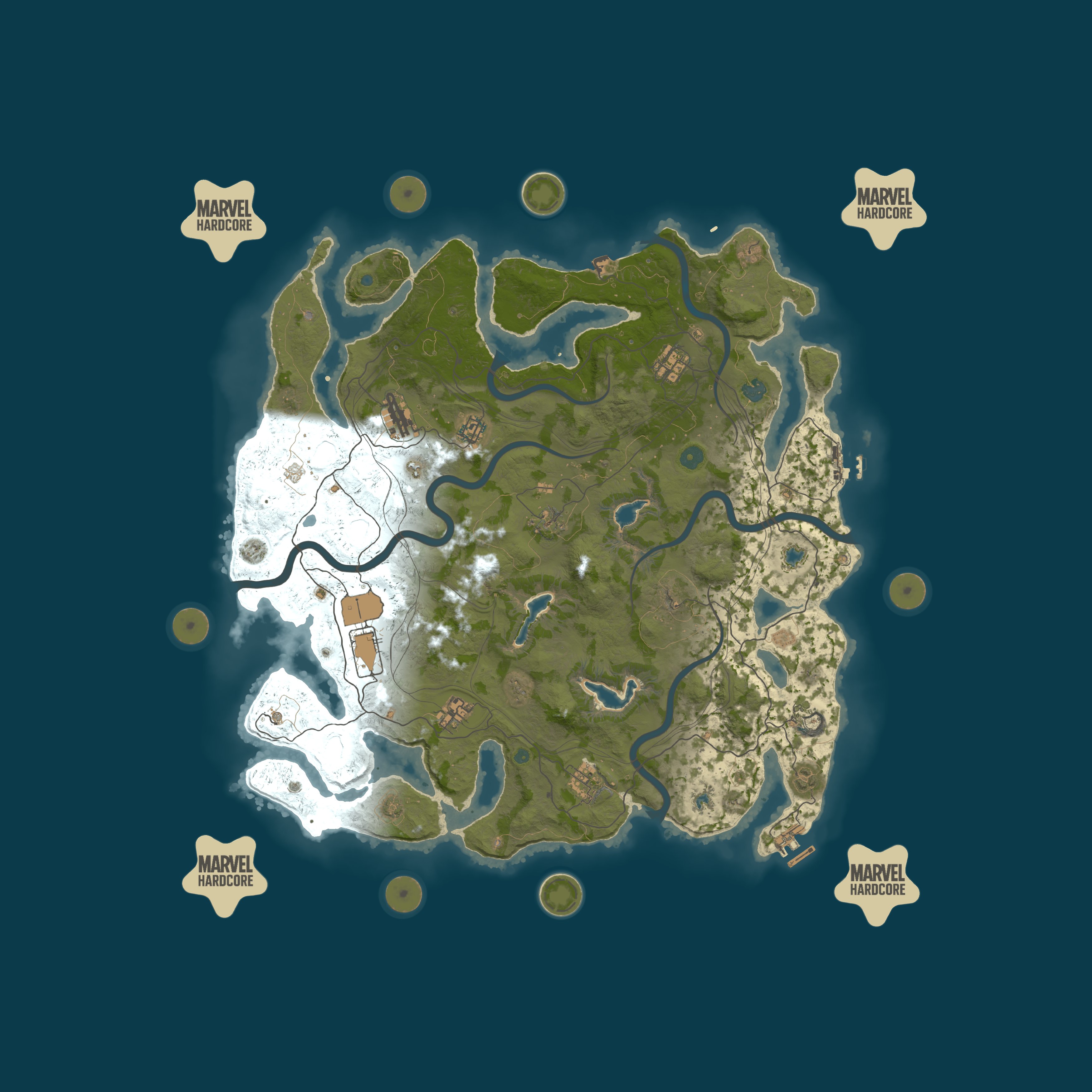 Карта сервера