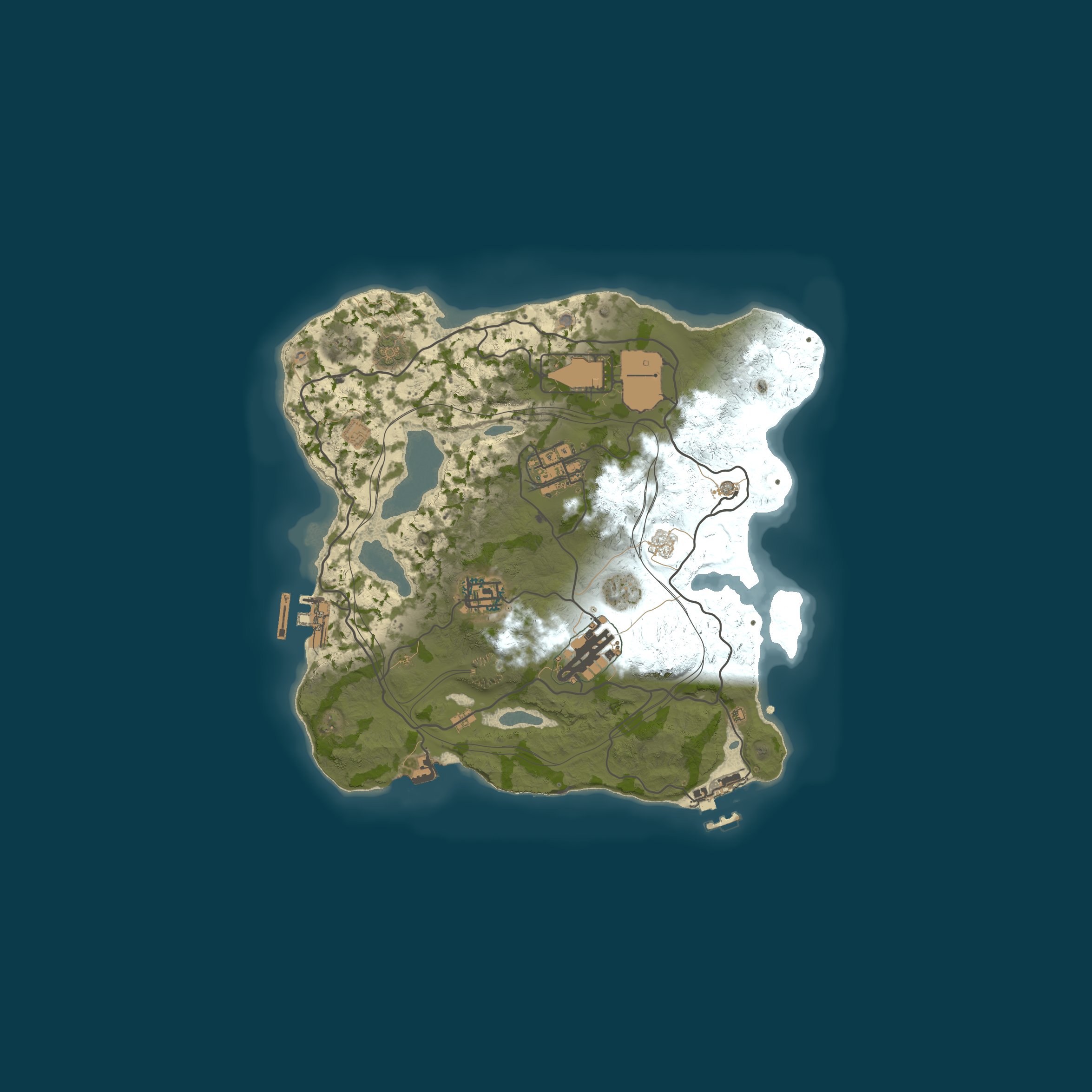 Карта сервера