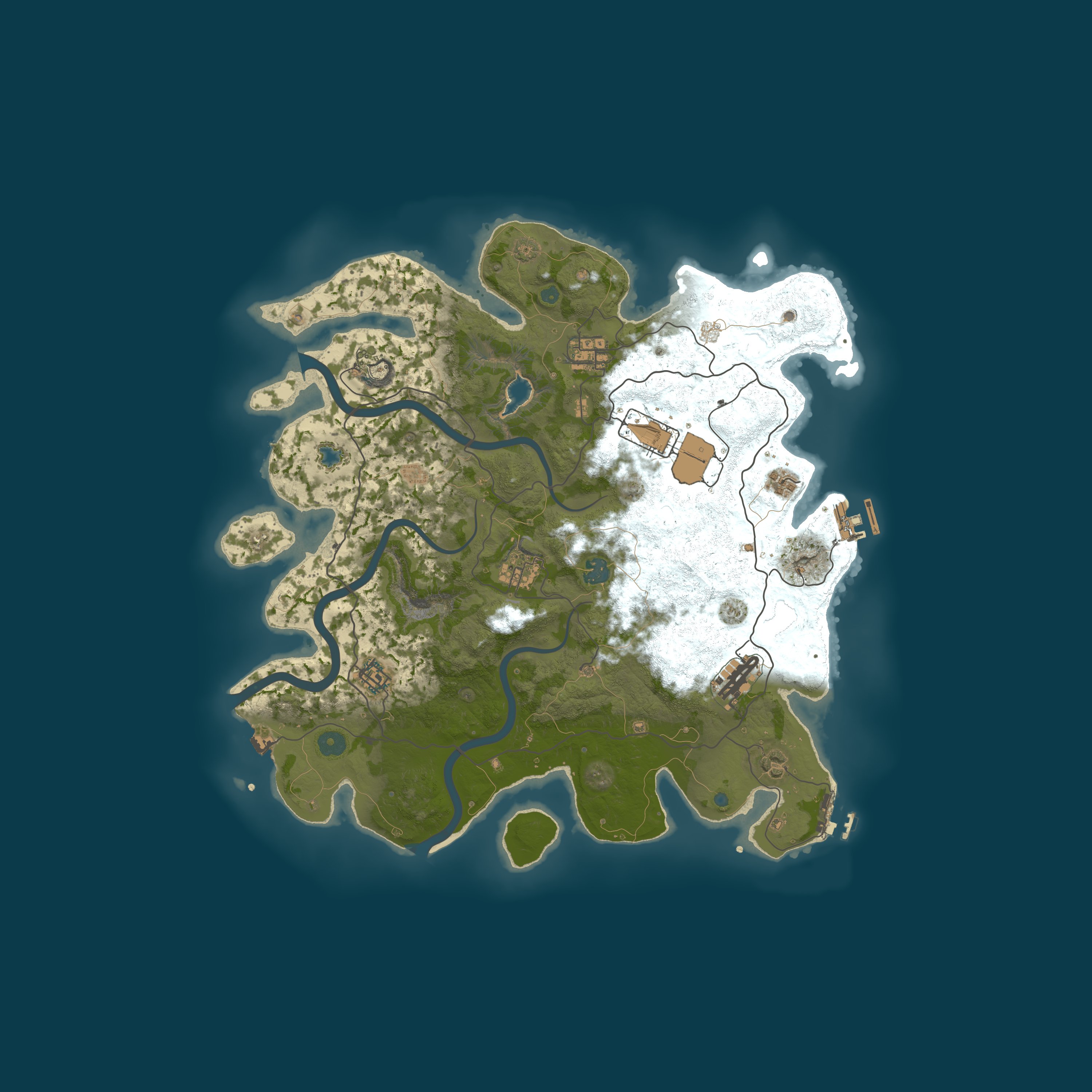 Map for Our Heli PvP Server