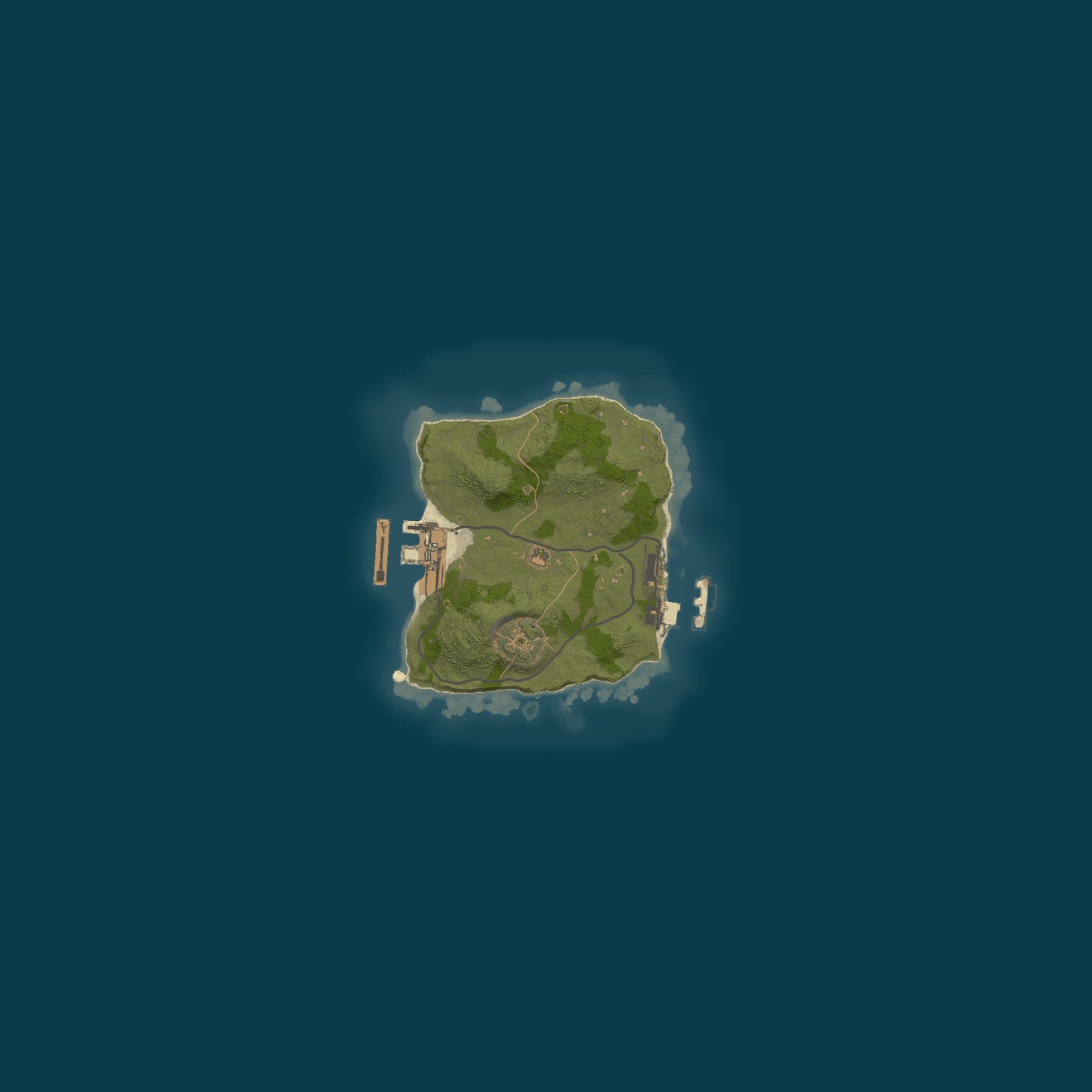 Map for Pine Hosting - Rust Server