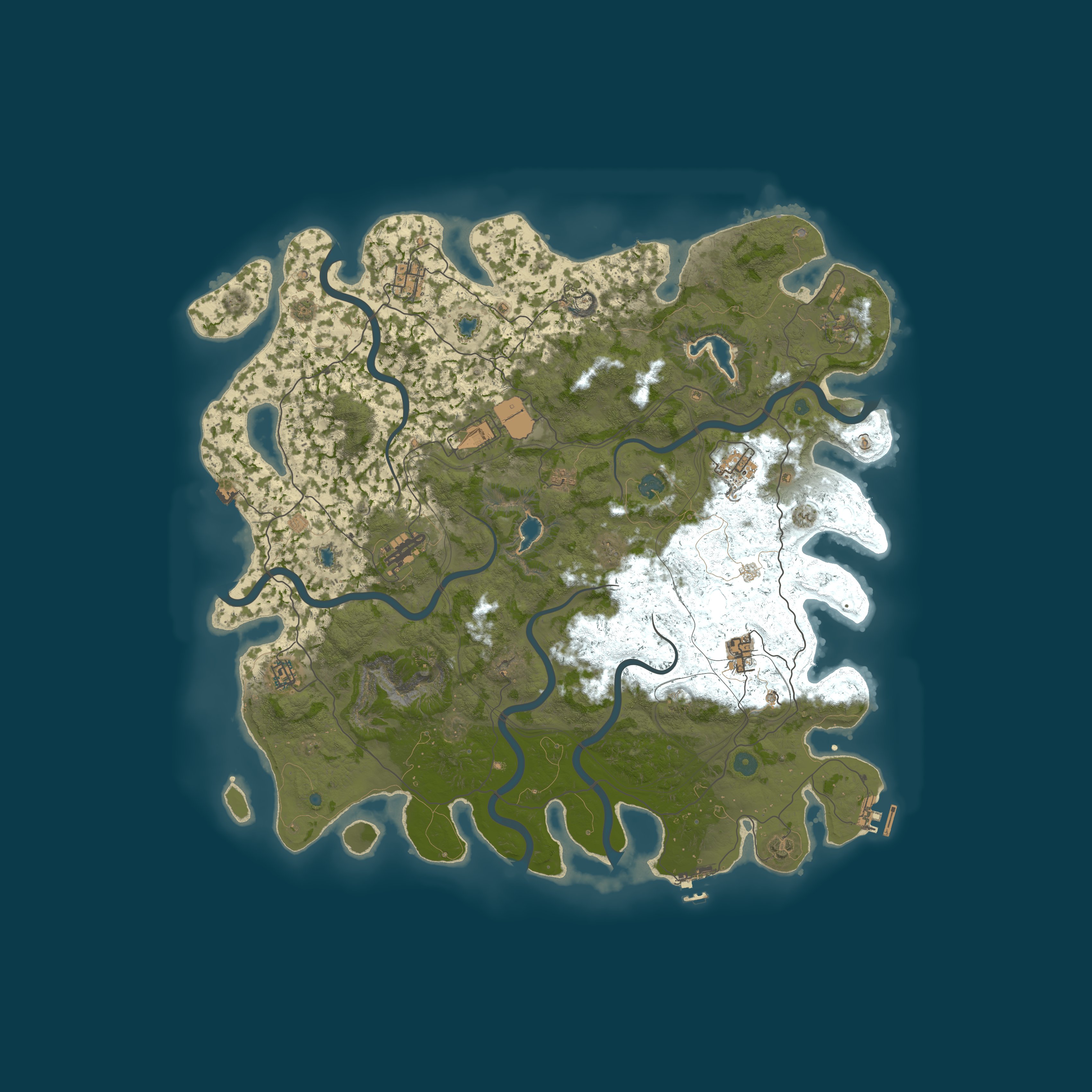 Map for Rust by G-Portal.com