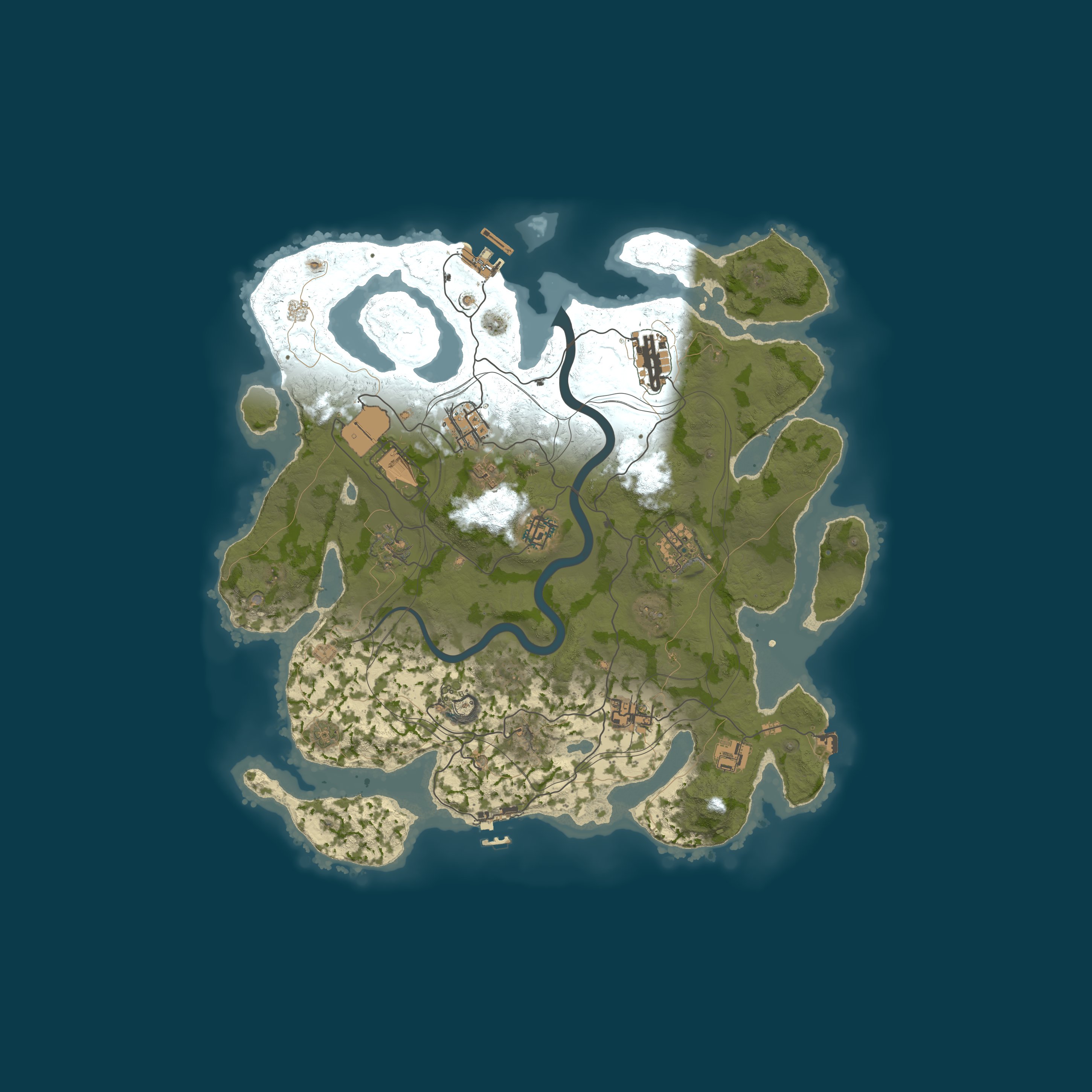 Rust map 3800/1337