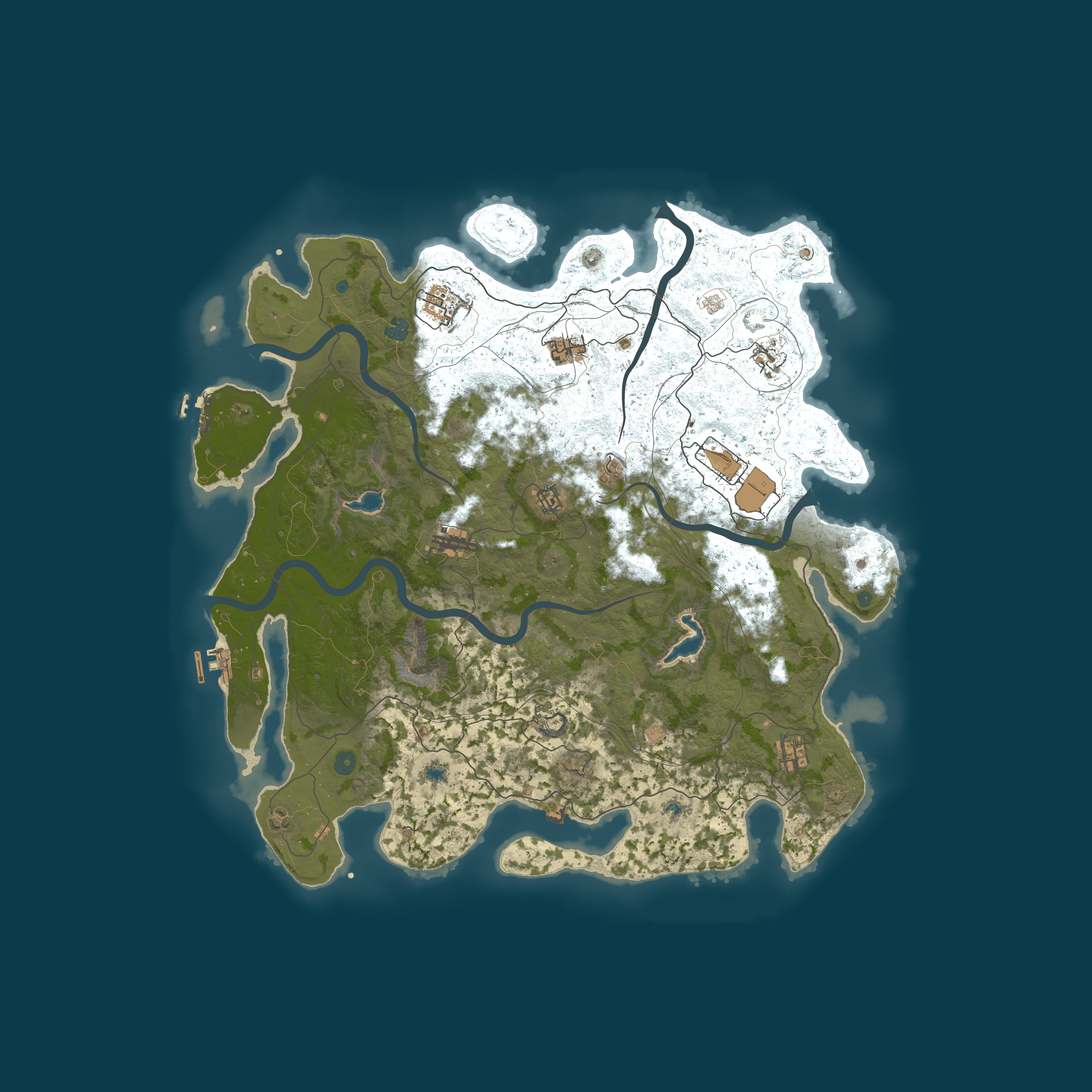 Map for AshRust X5 | Kits | Home | Modded