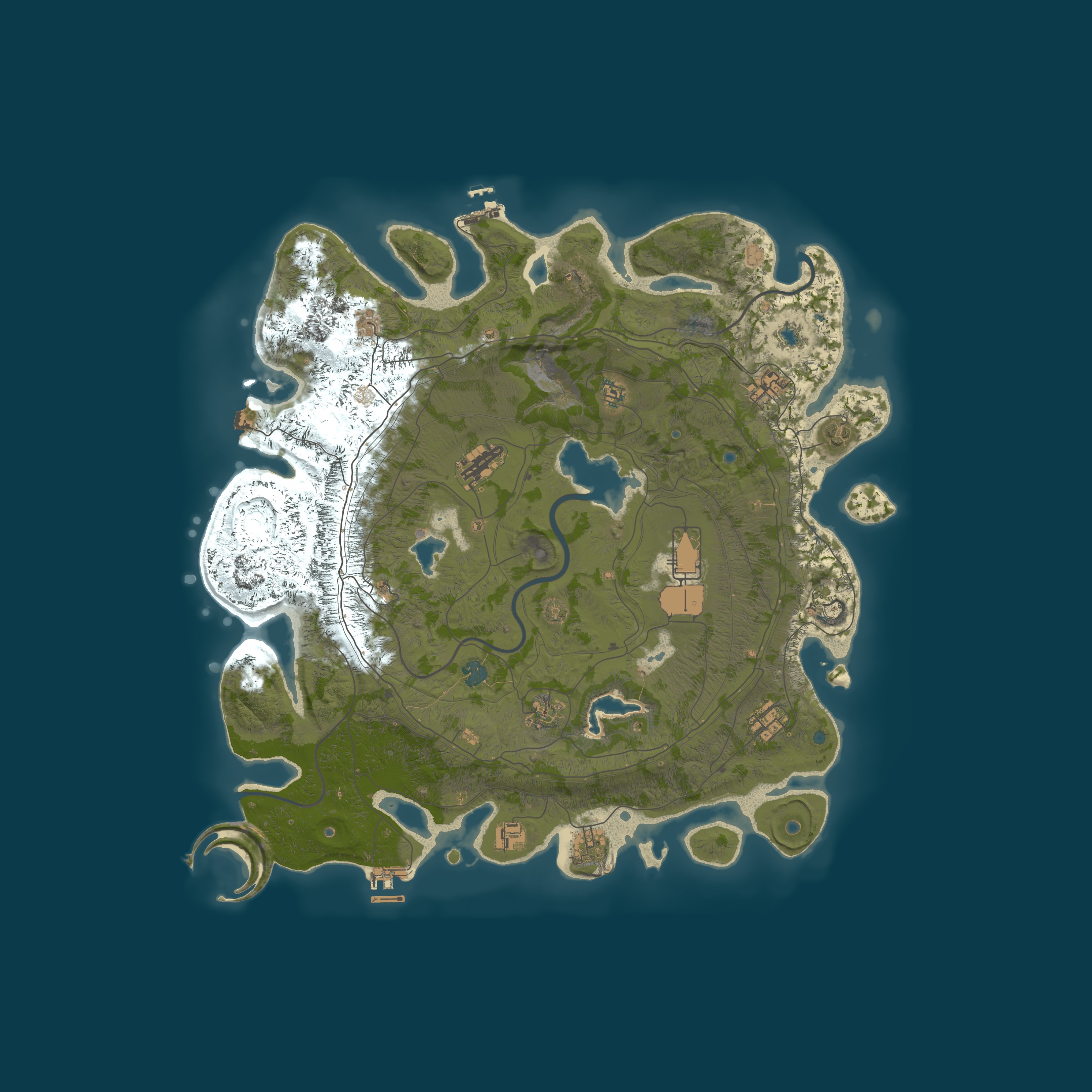 Map for [EU] Bold Frontier PVE | 100+ Custom Features | Monthly | Activ