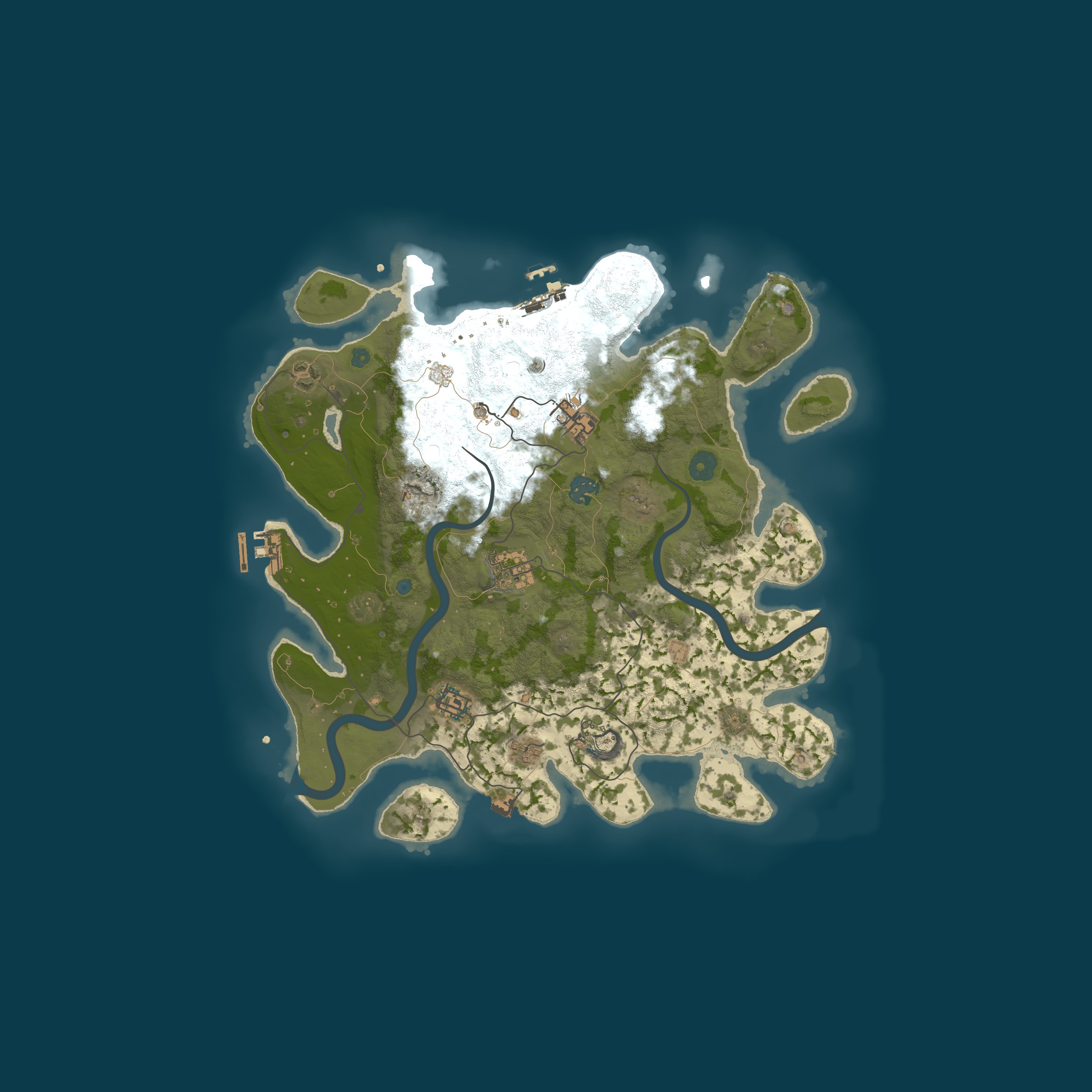 Map for friendly only