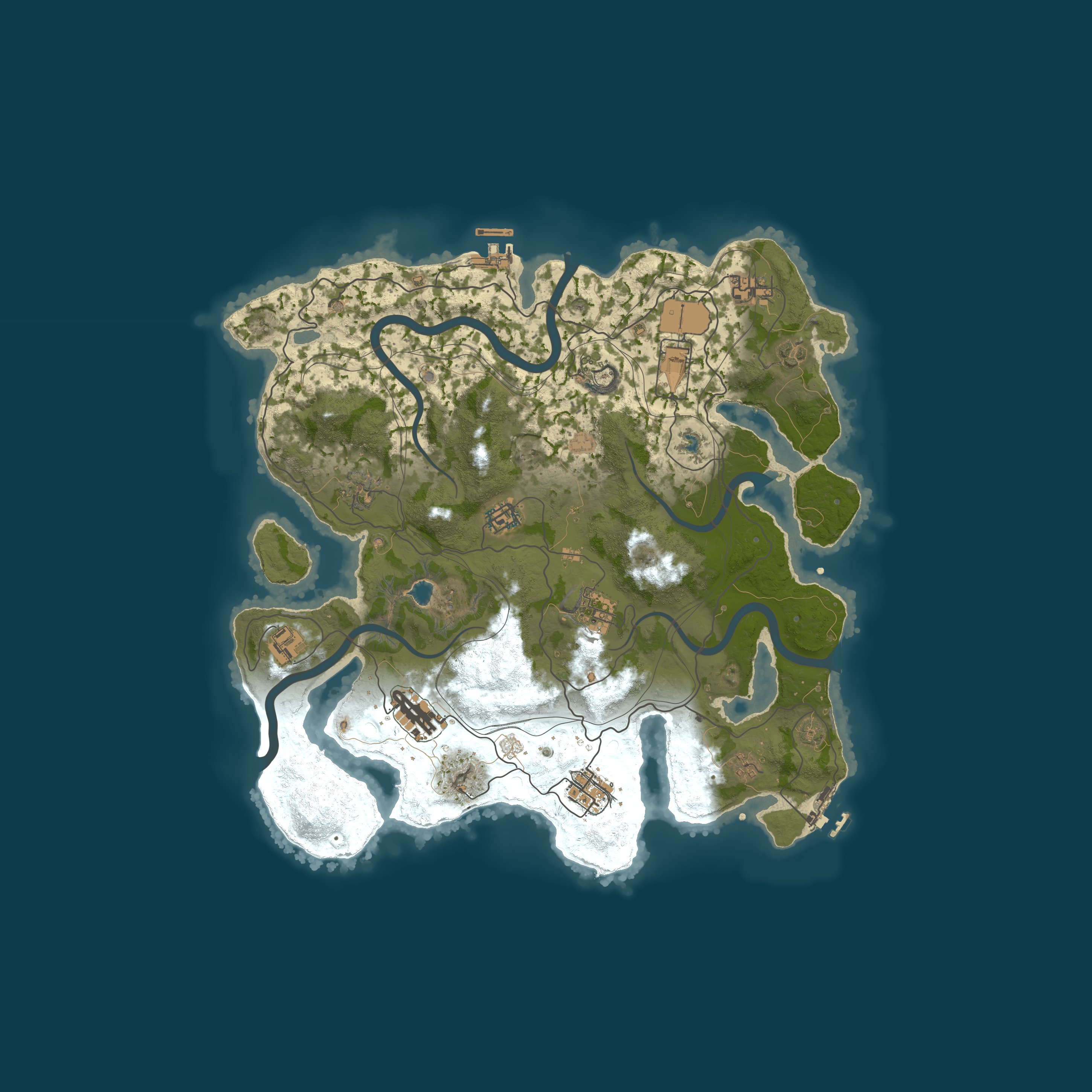 Rust map 3800/1337