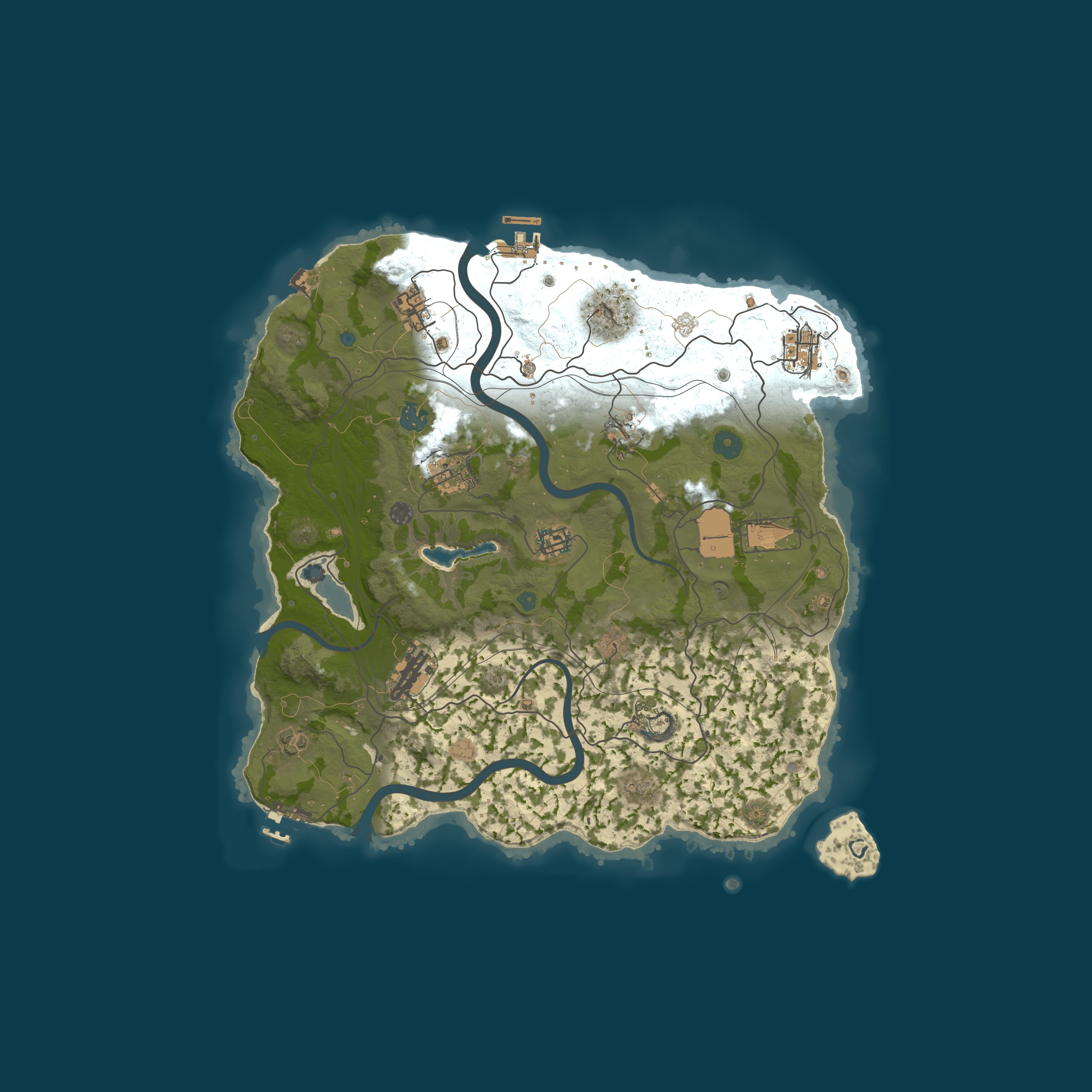 Rust map 3650/1
