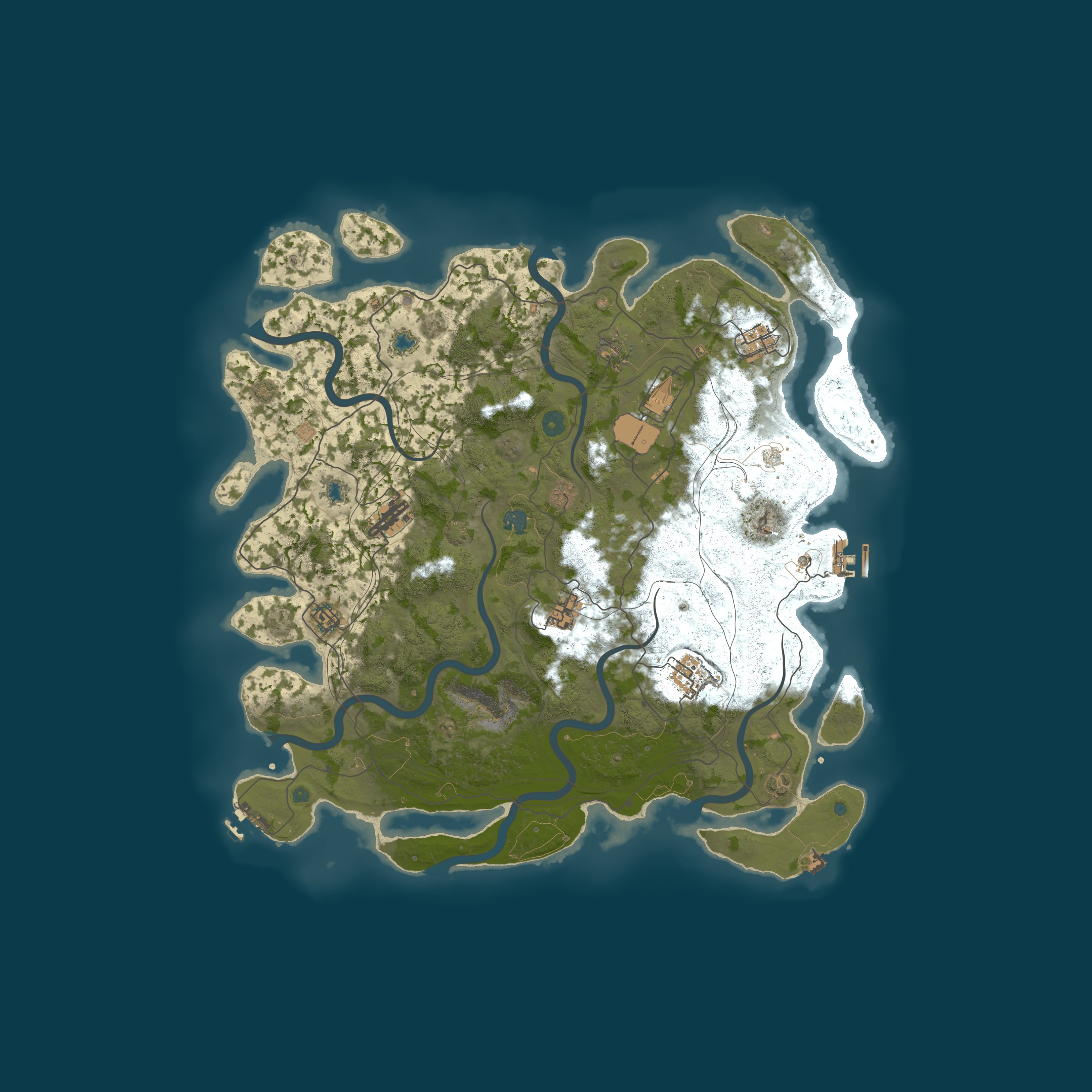 Map for RustMasters | US | 3x | PvP