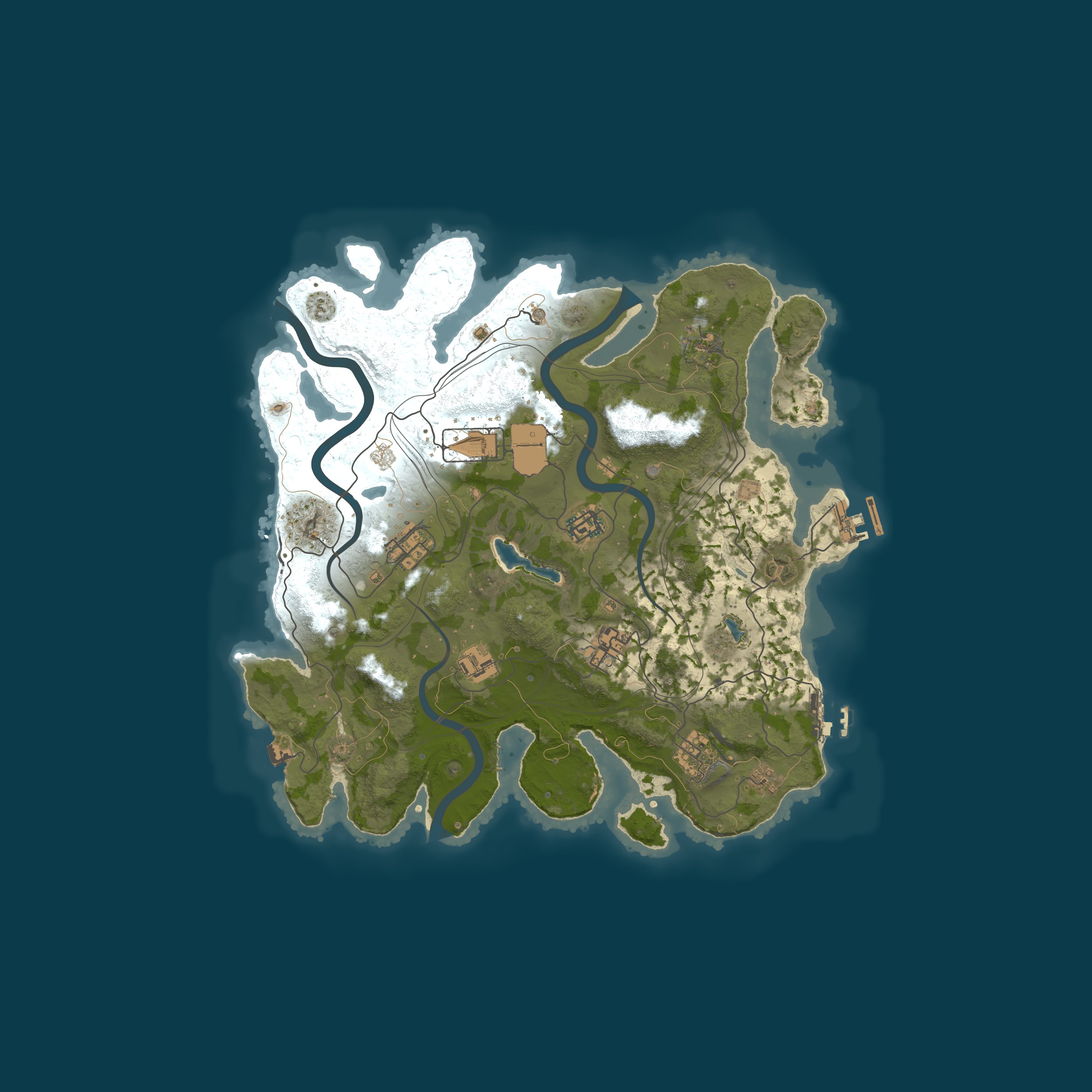 Rust map 3500/32657