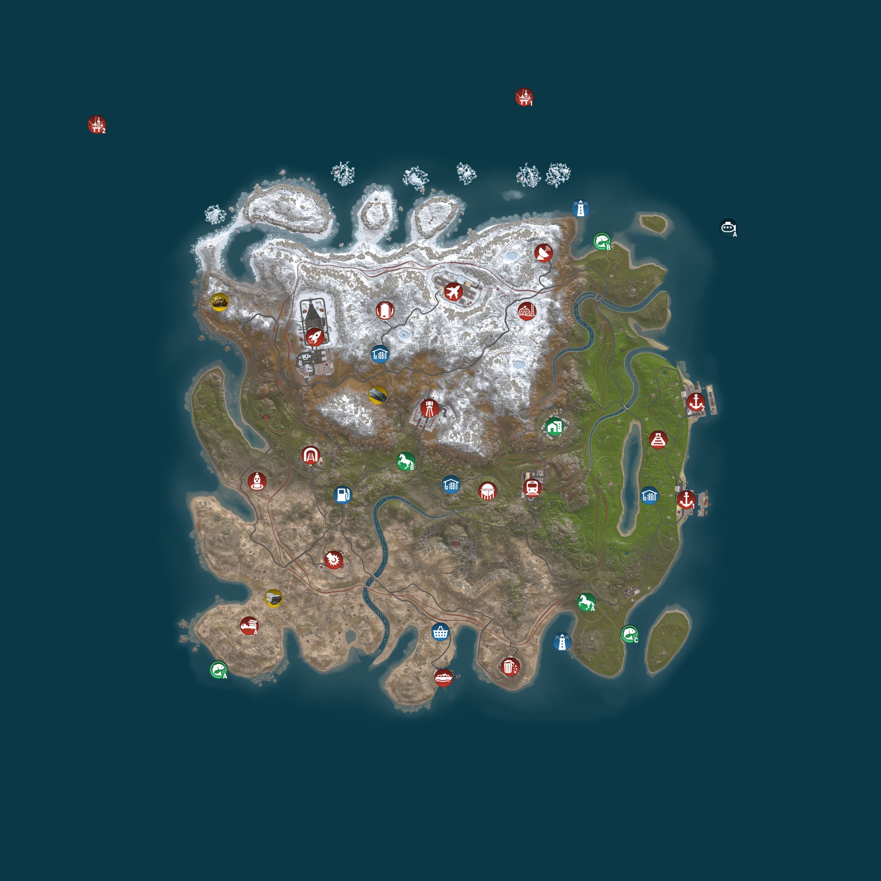 Map for Magic Rust #6 — Modded 2x (Solo/Duo/Trio) | Pyccкий