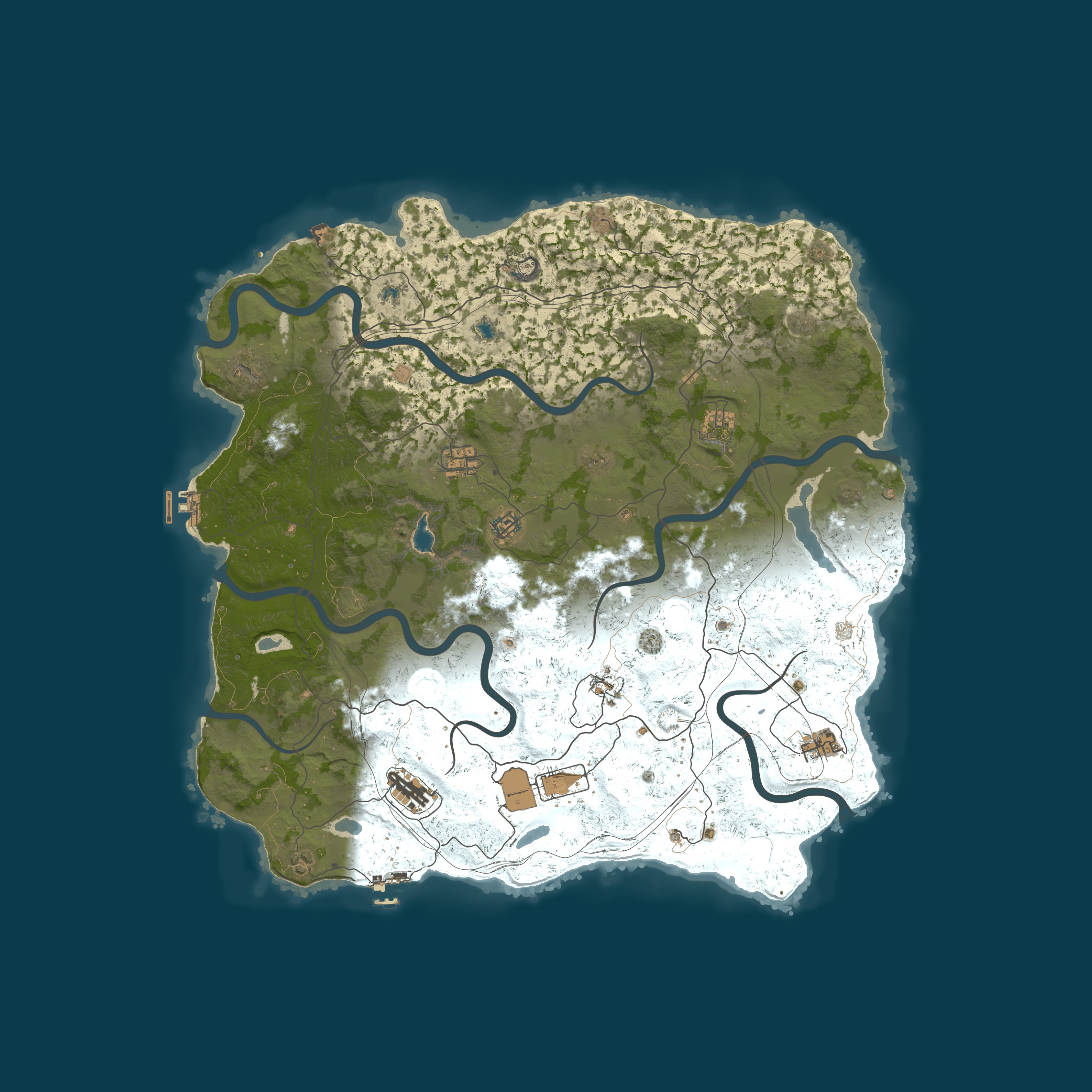 Map for Atlas - US 2X Monthly | Vanilla+ | No BP Wipes