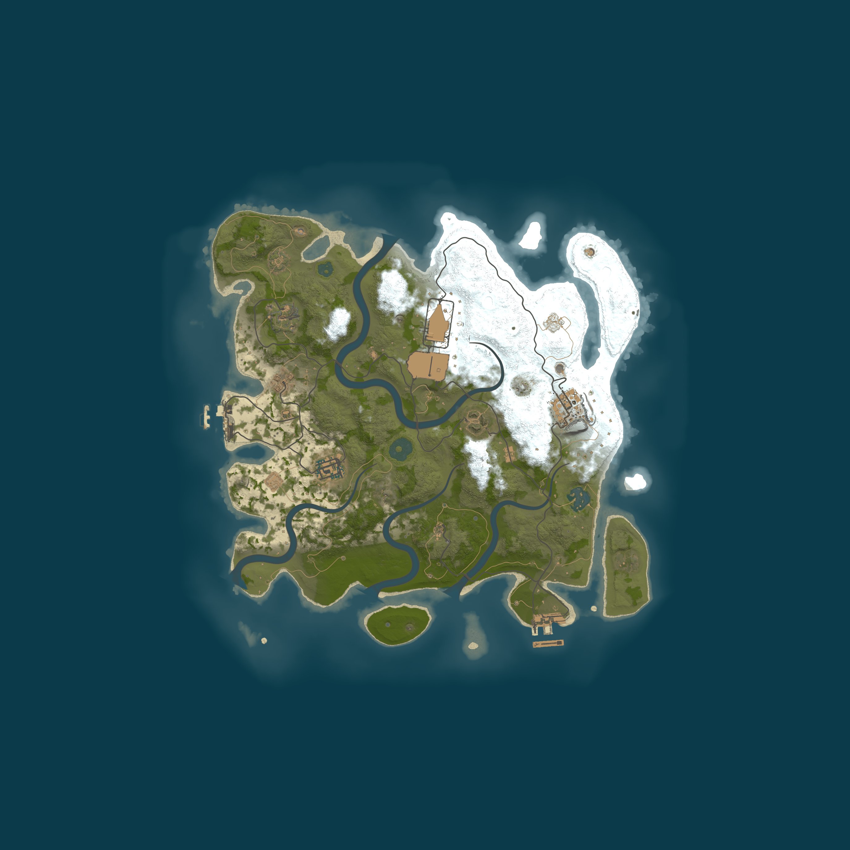 Карта сервера