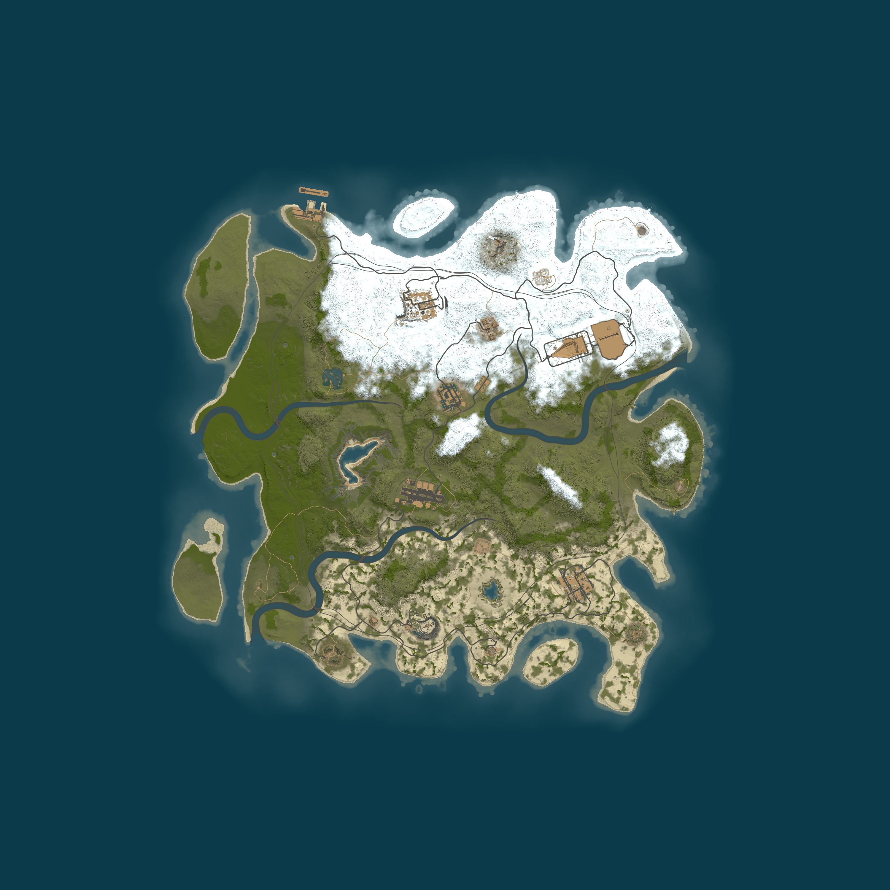 Map for [US] EPIC PvE | RB | XP | RP | No Decay | No Raid | No Kill
