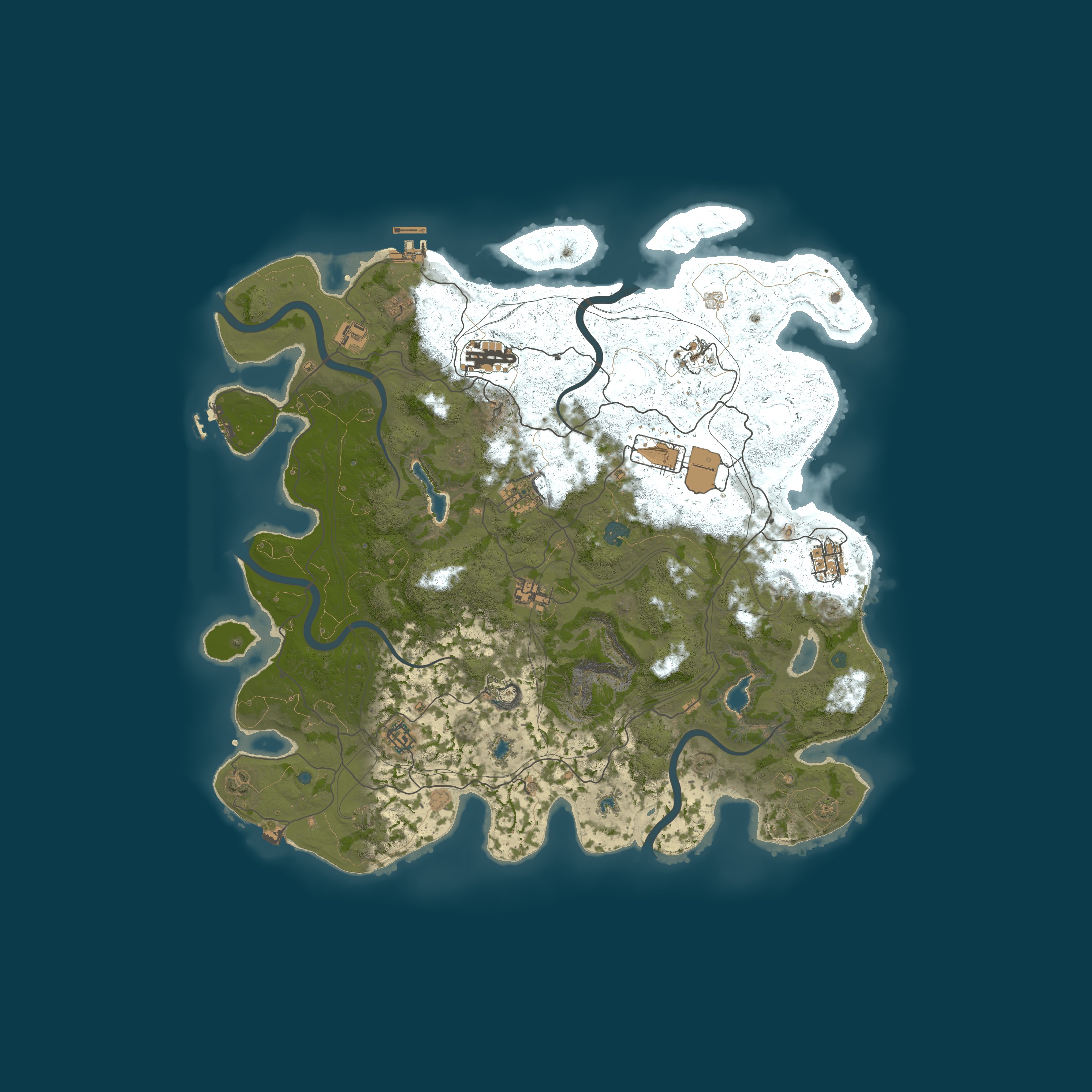 Map for NoobSurvival - US - Main - New Player Friendly