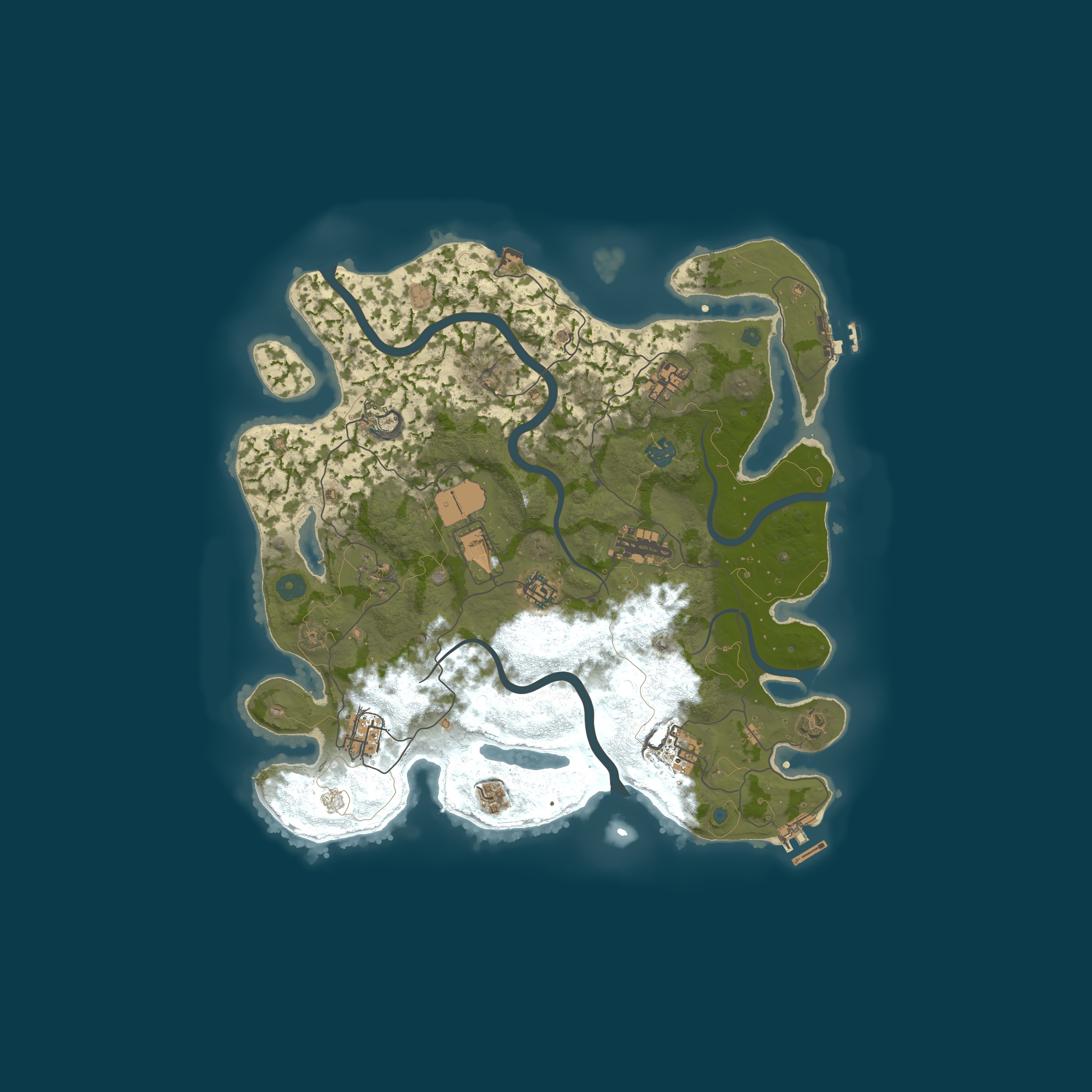 Map for 【死亡谷】2倍|三人|萌新|无权|无商城|5.22新开