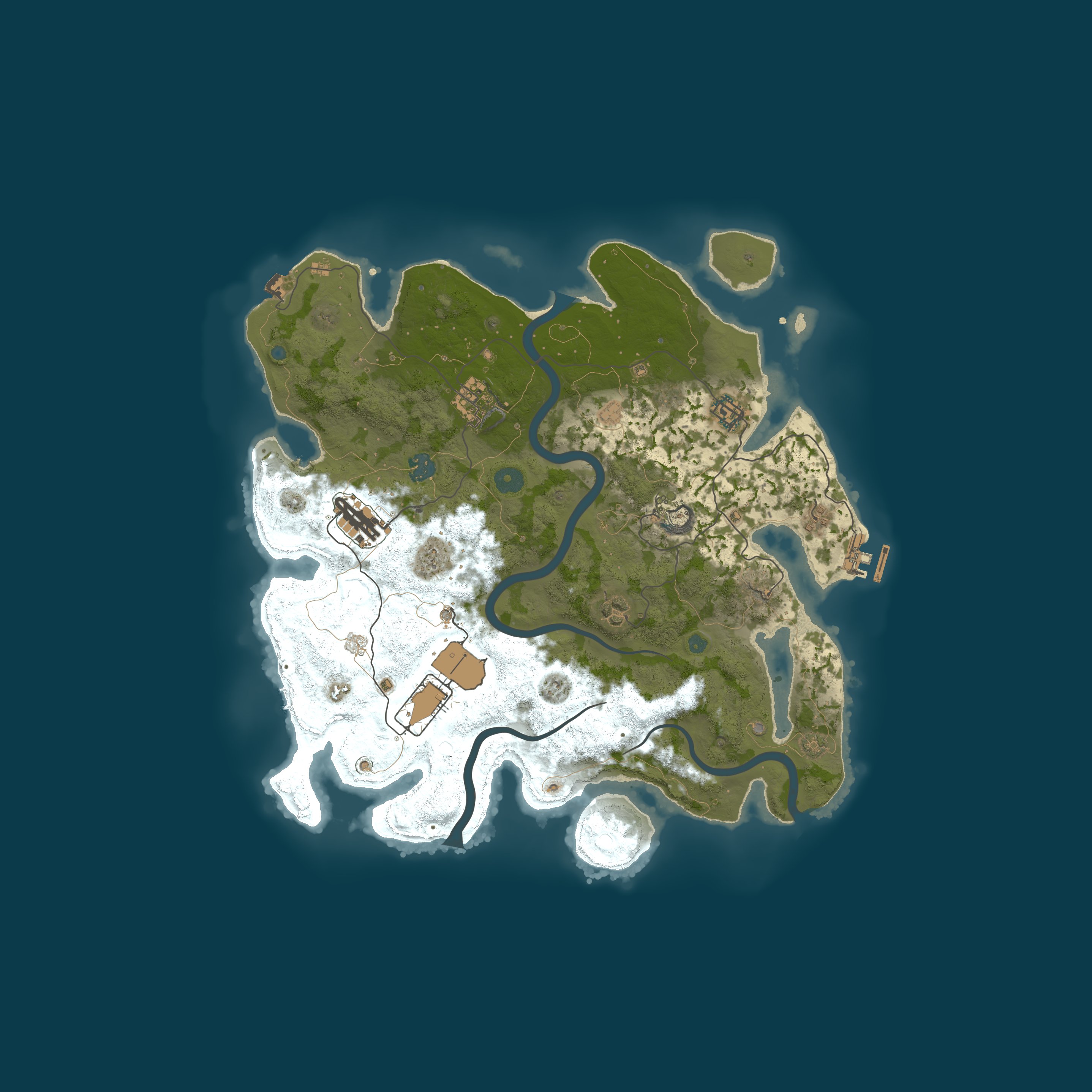 Карта сервера