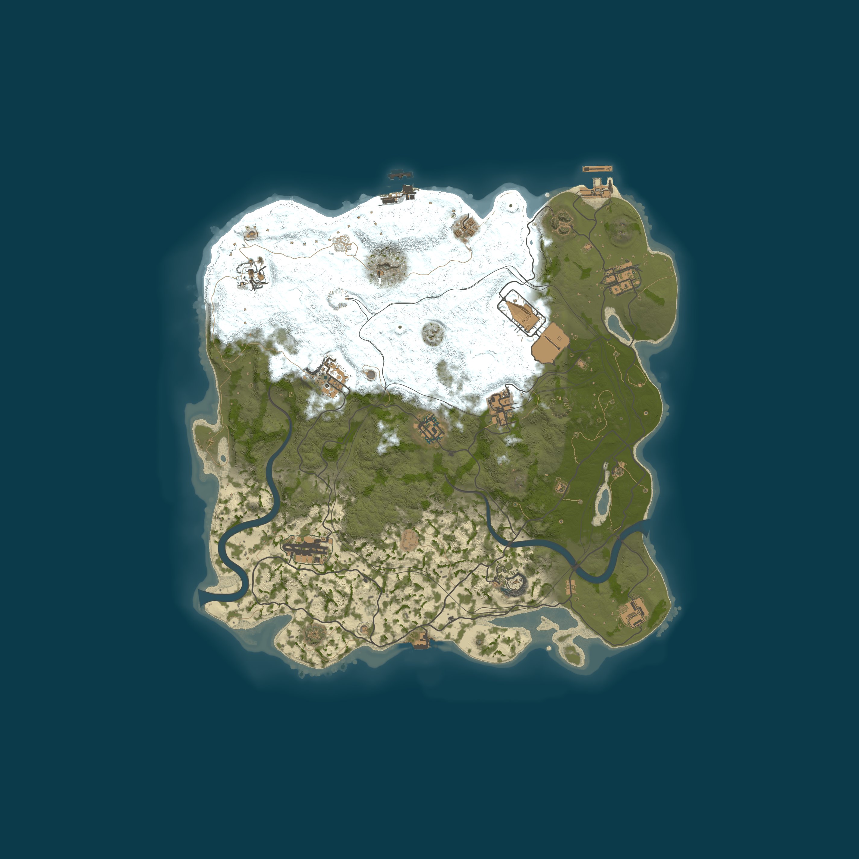 Rust map 3700/2018819661