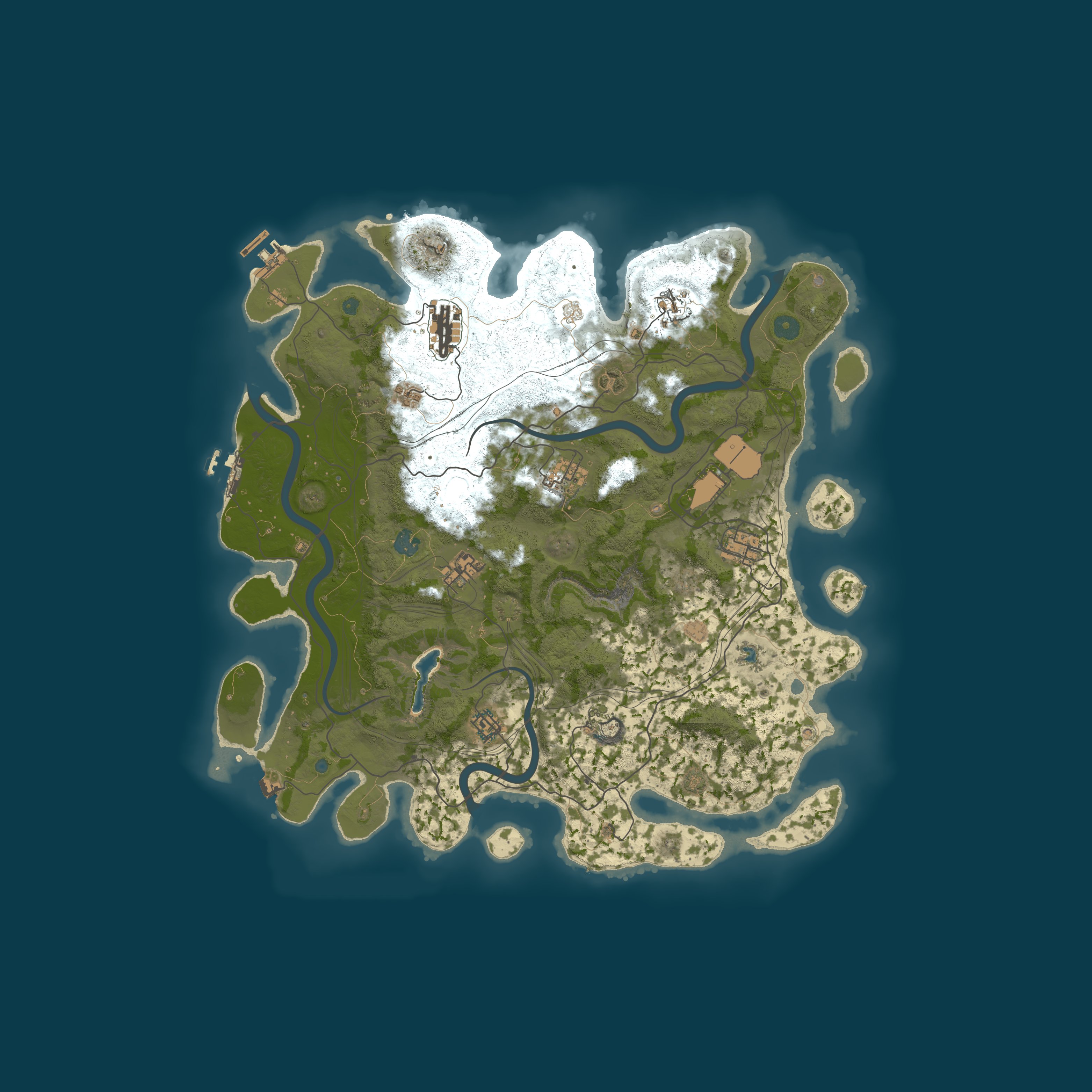 Карта сервера