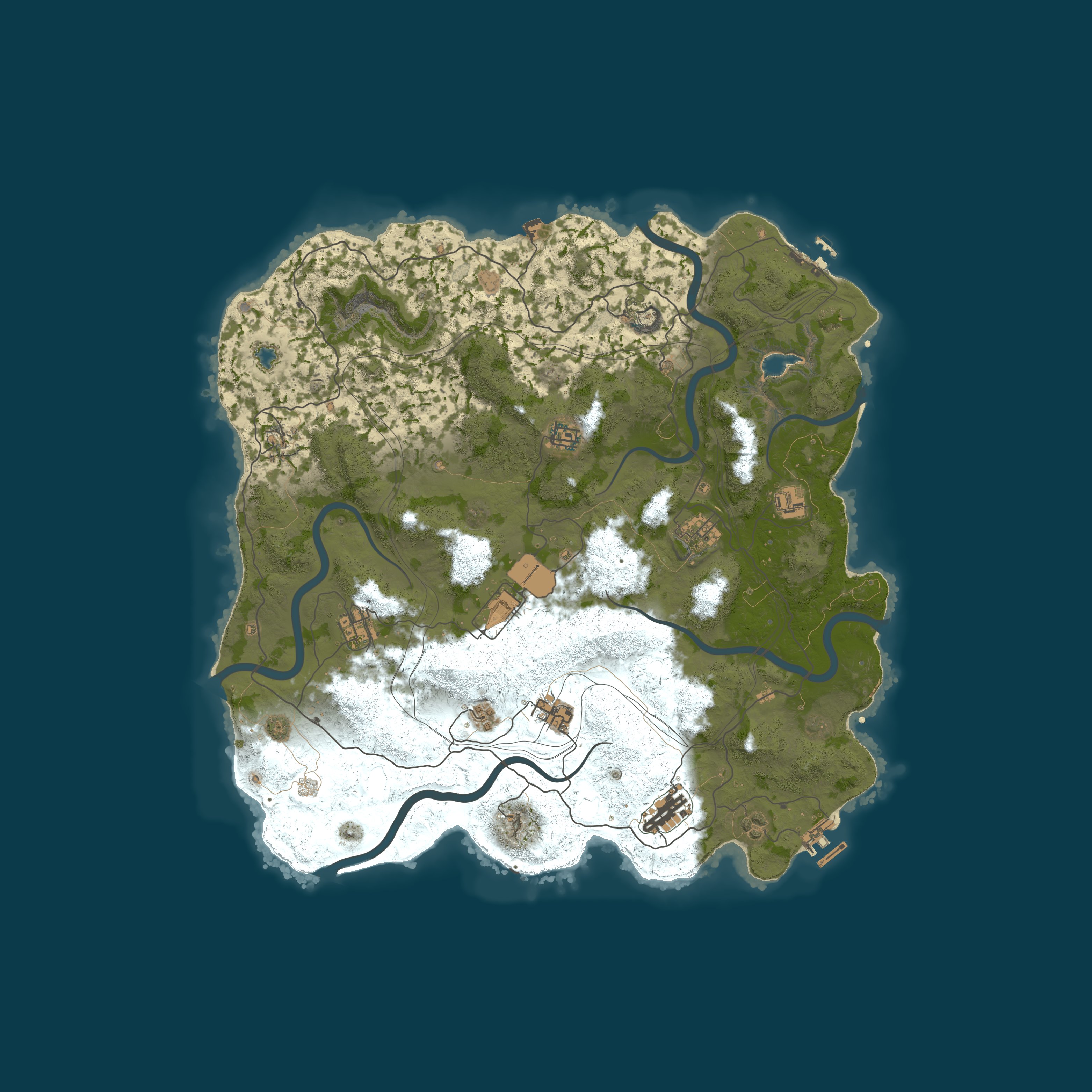 Rust map 4250/1337