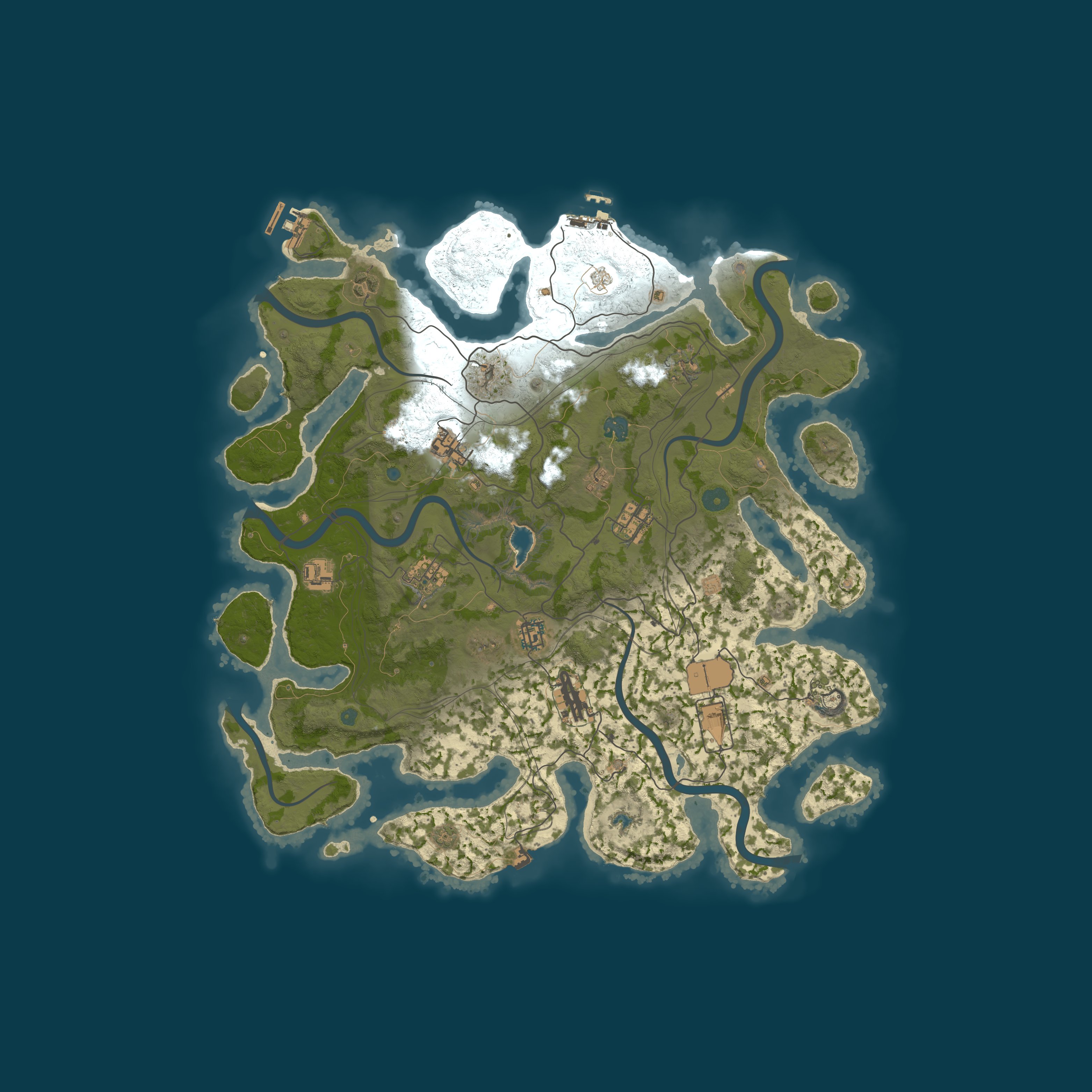 Rust map 4250/1337