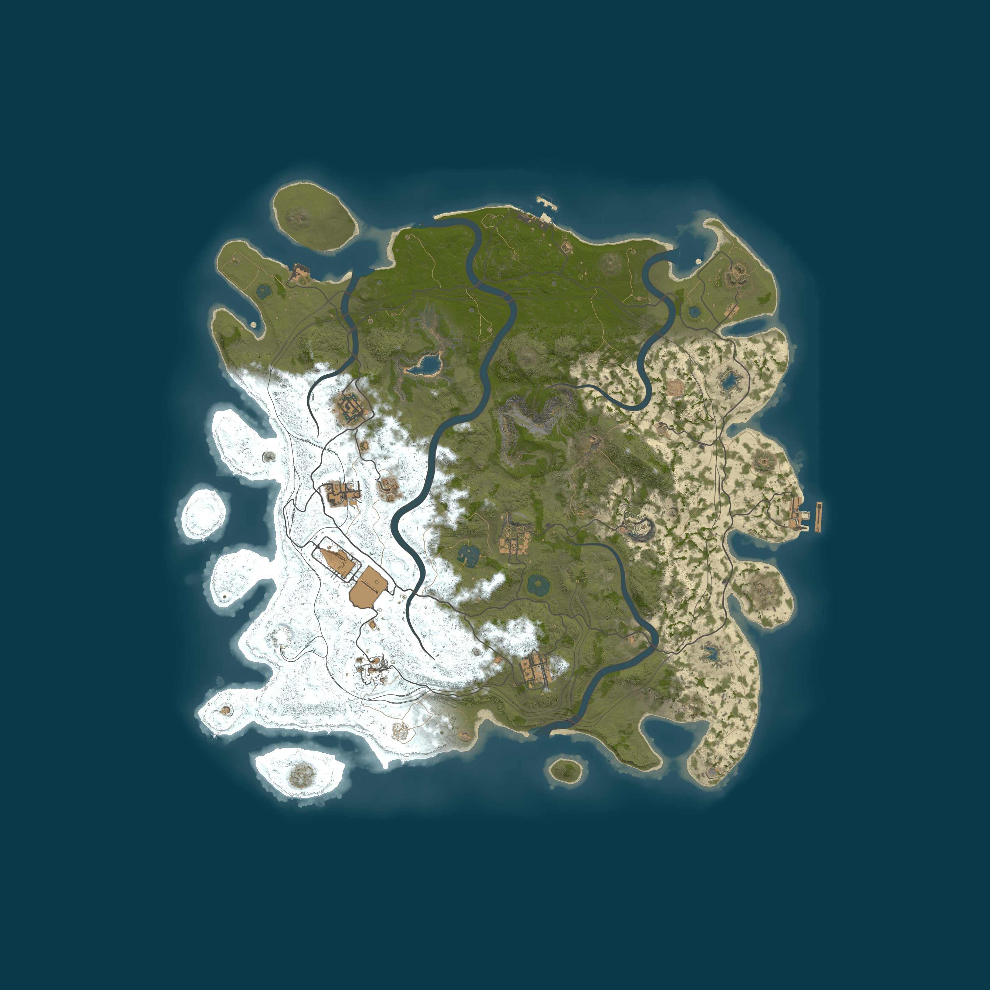 Rust map 4500/13646