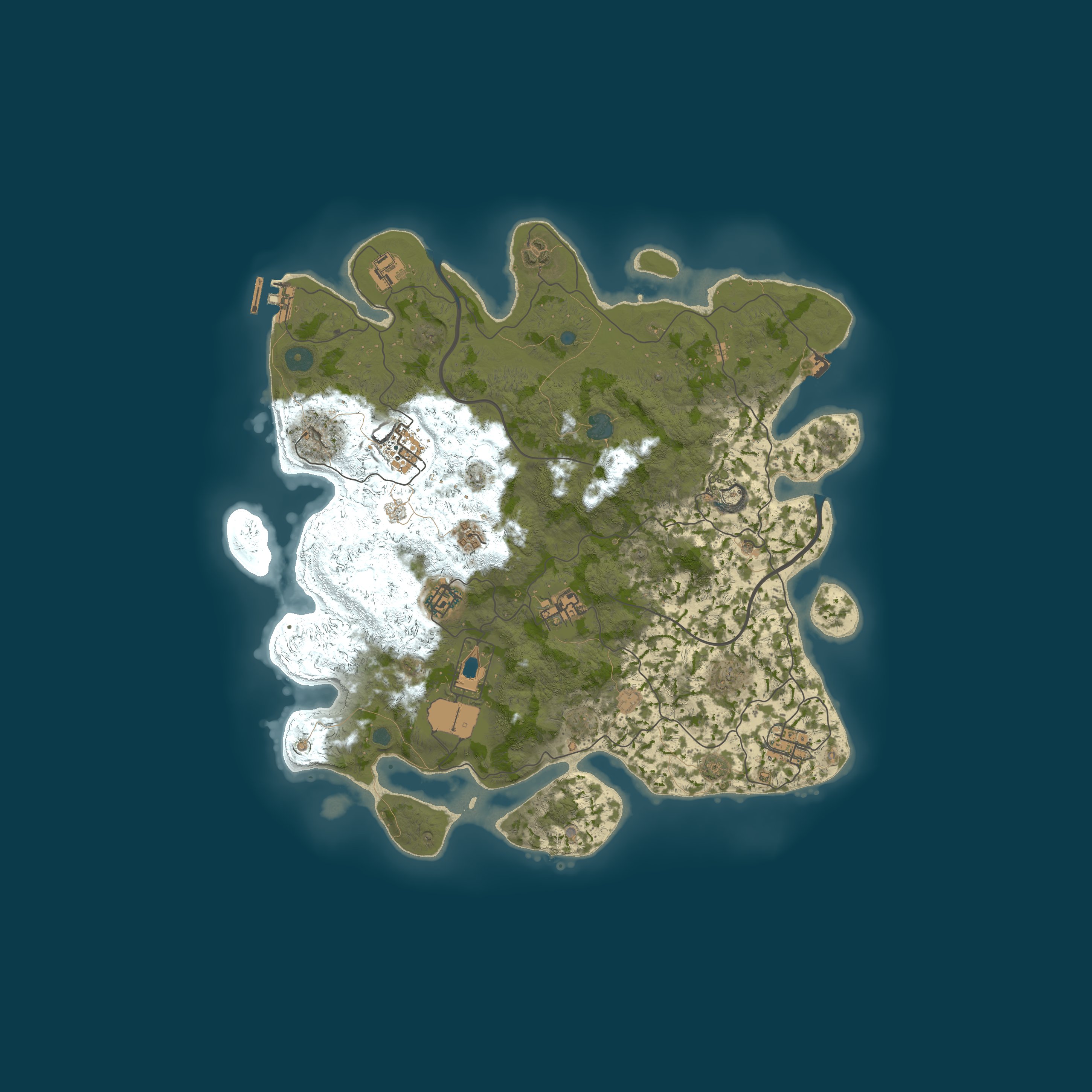 Rust map 3800/1337
