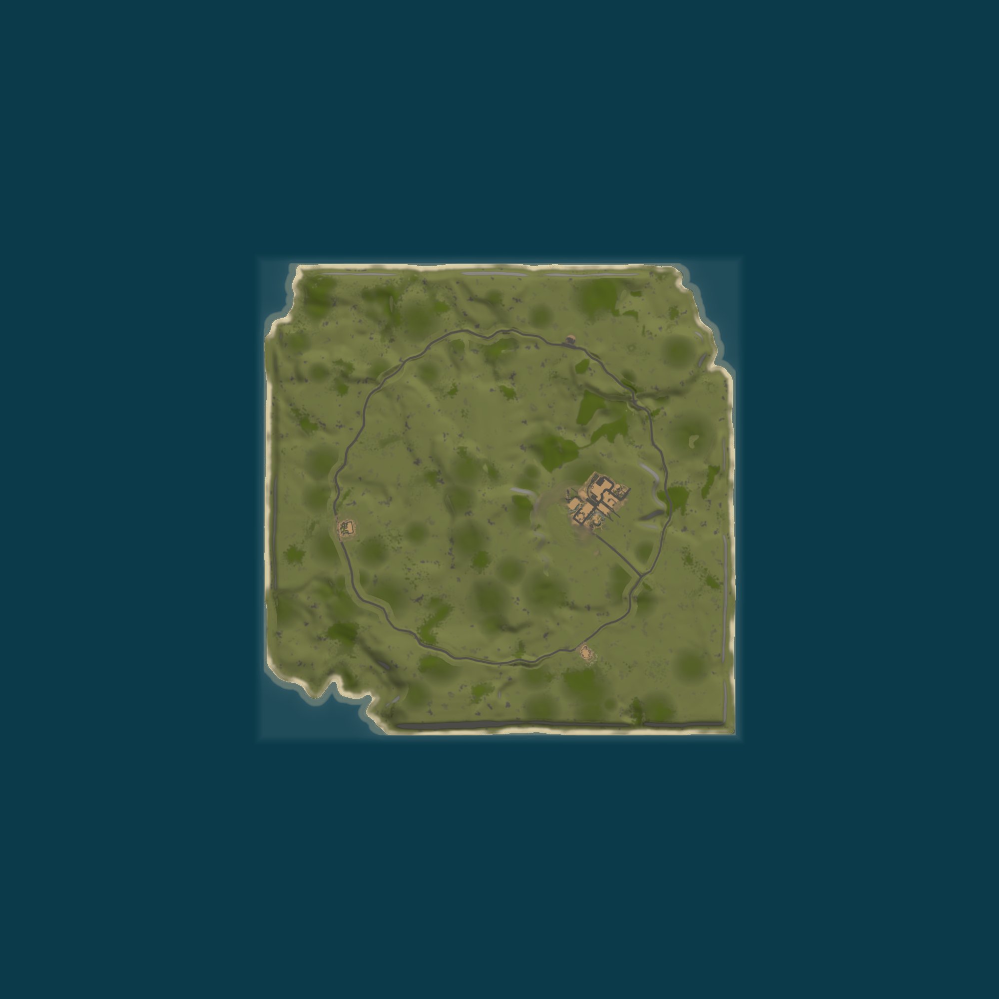 Custom Map, size 2000, seed 1337