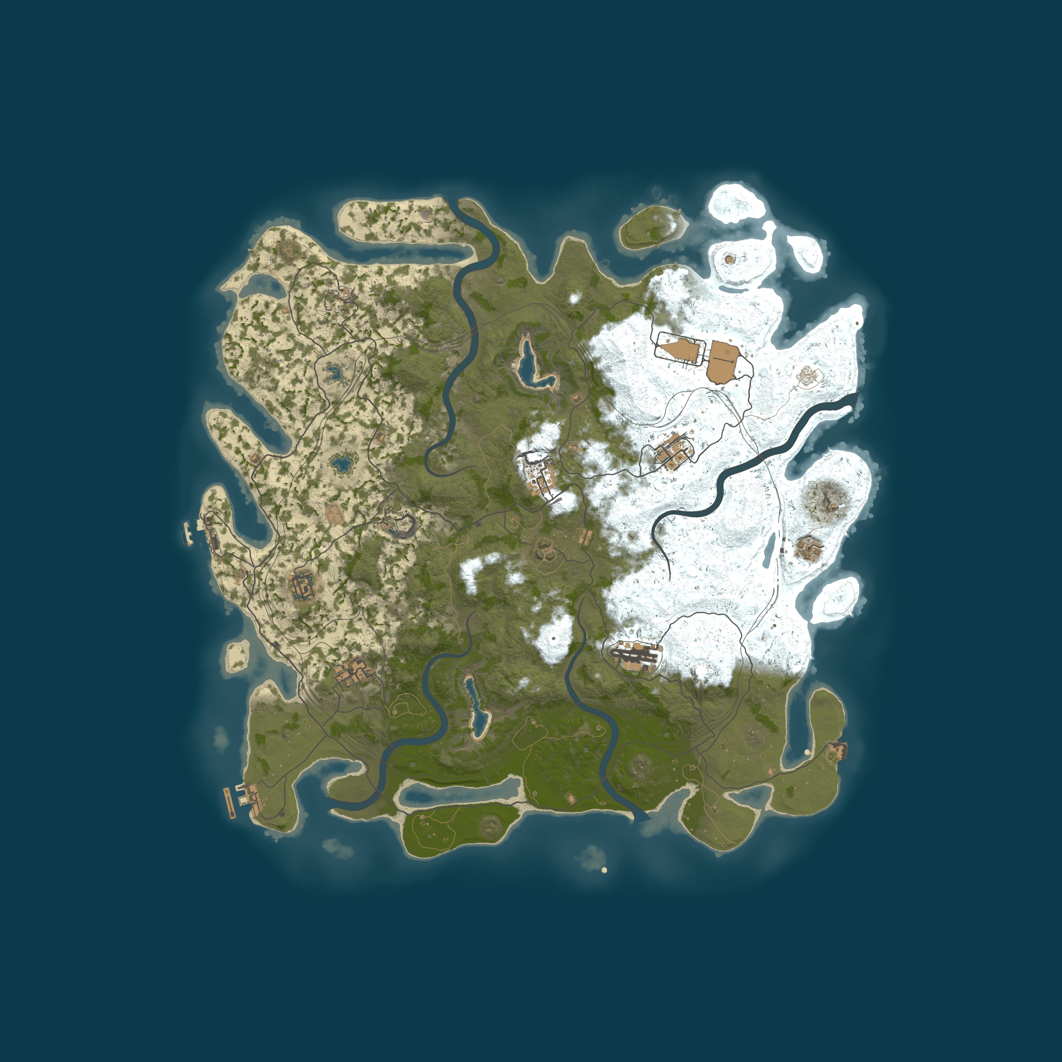 Карта сервера