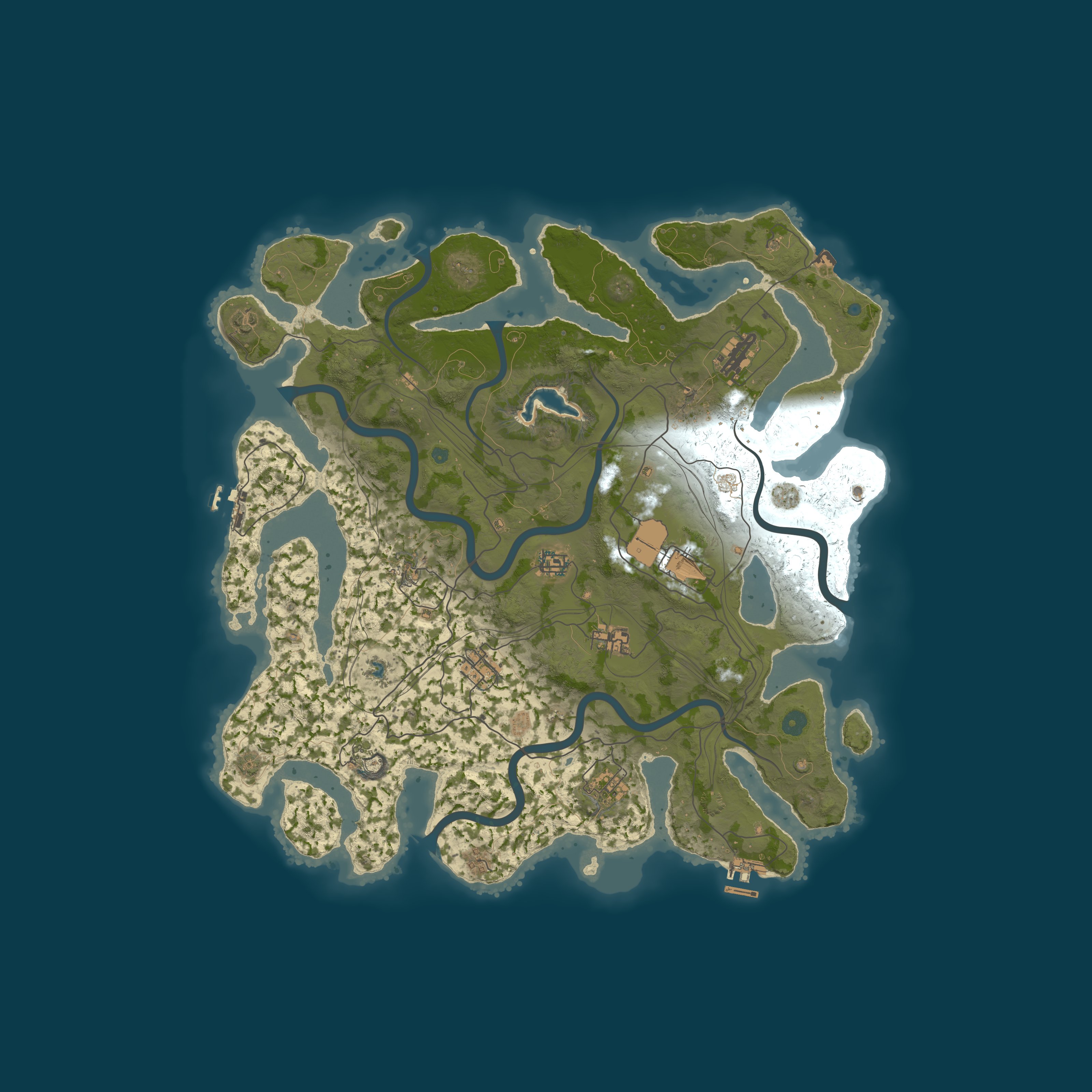 Map for P.K.S. Quad 2X+ NoOffline NoClip Farmers Paradise