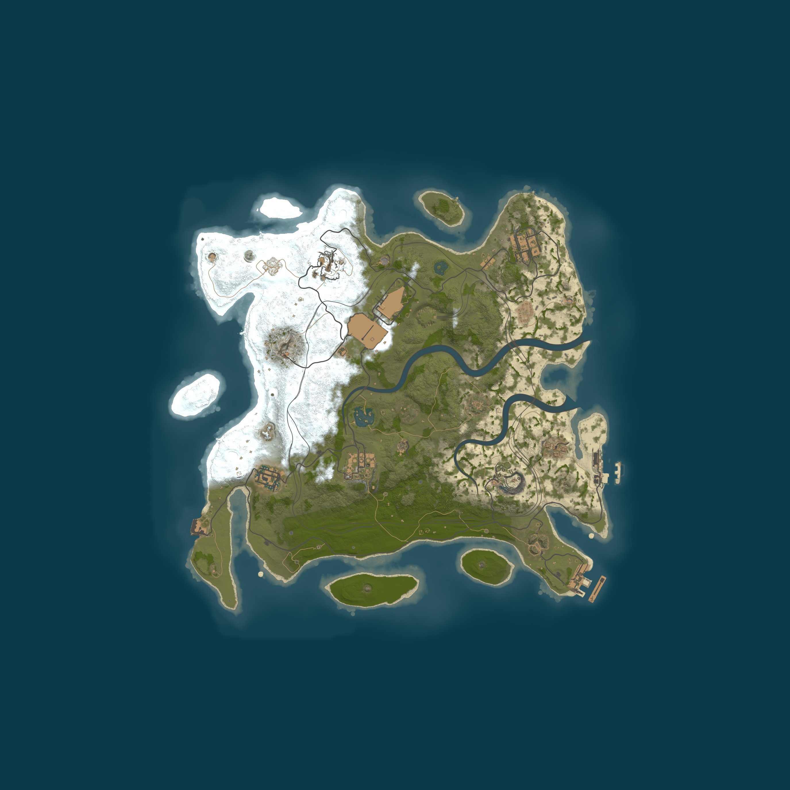 Карта сервера