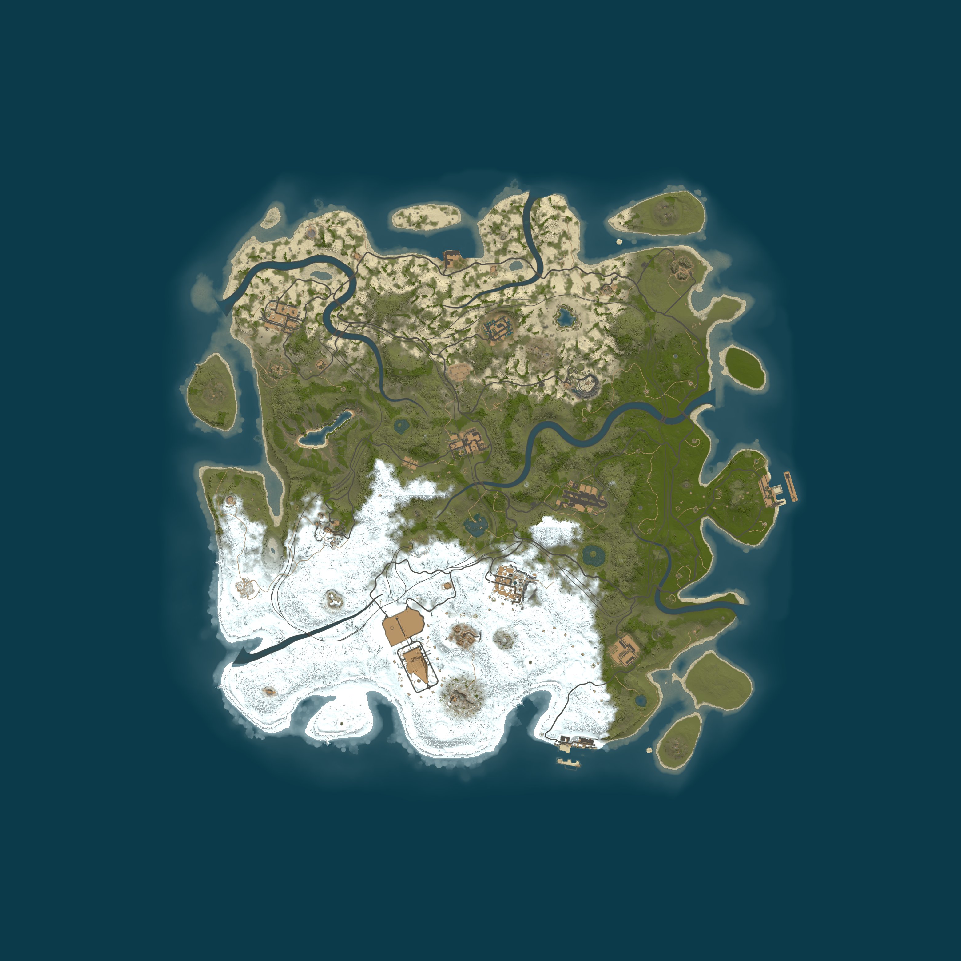 Map for UNICRON RUST #2 — X5-X10 | MAX5 | TP | Modded | LOOT+